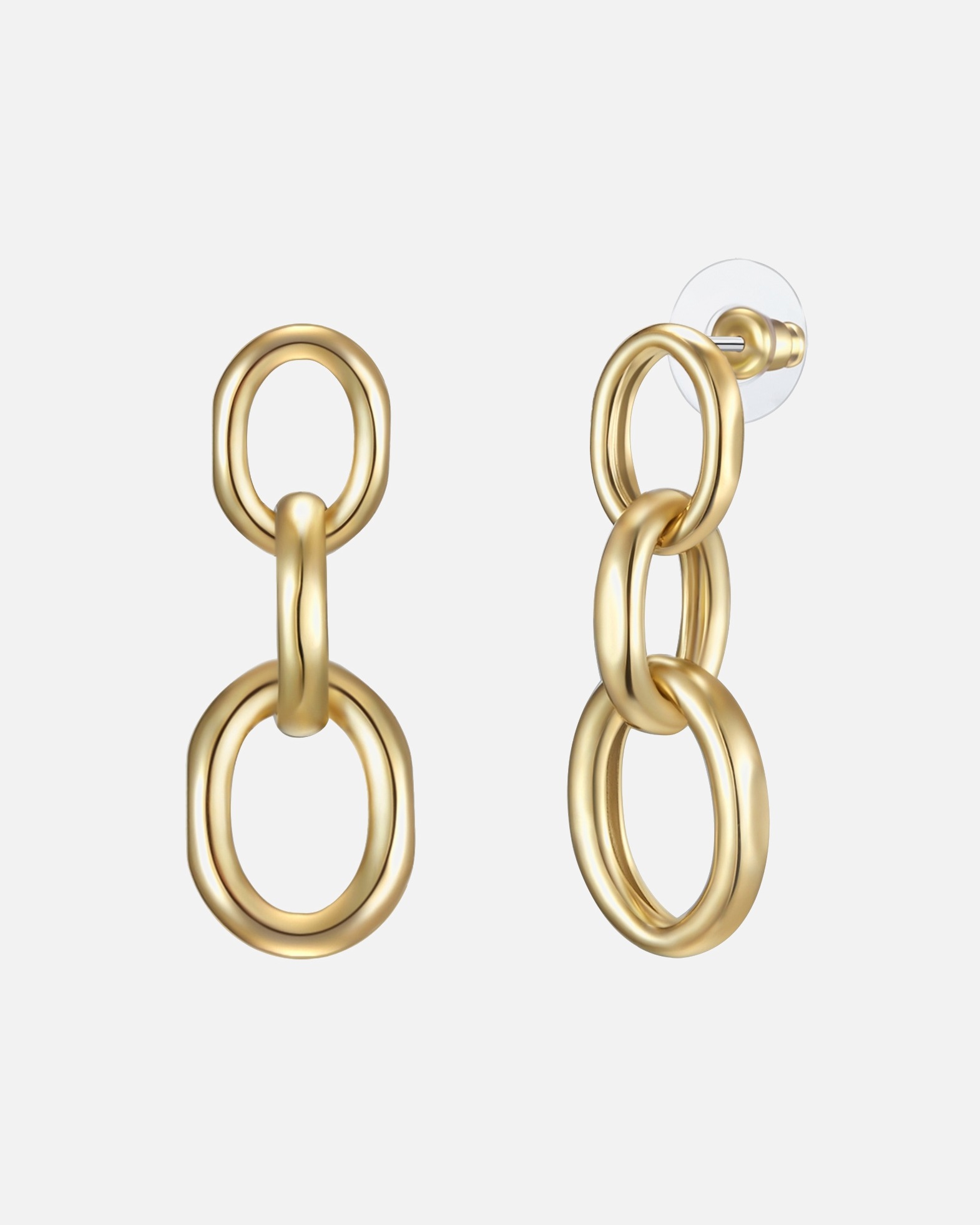 Ohrringe für Weiblich Lulu & Jane Ohrhänger Metall-Legierung in Gelbgold 1 Stück
