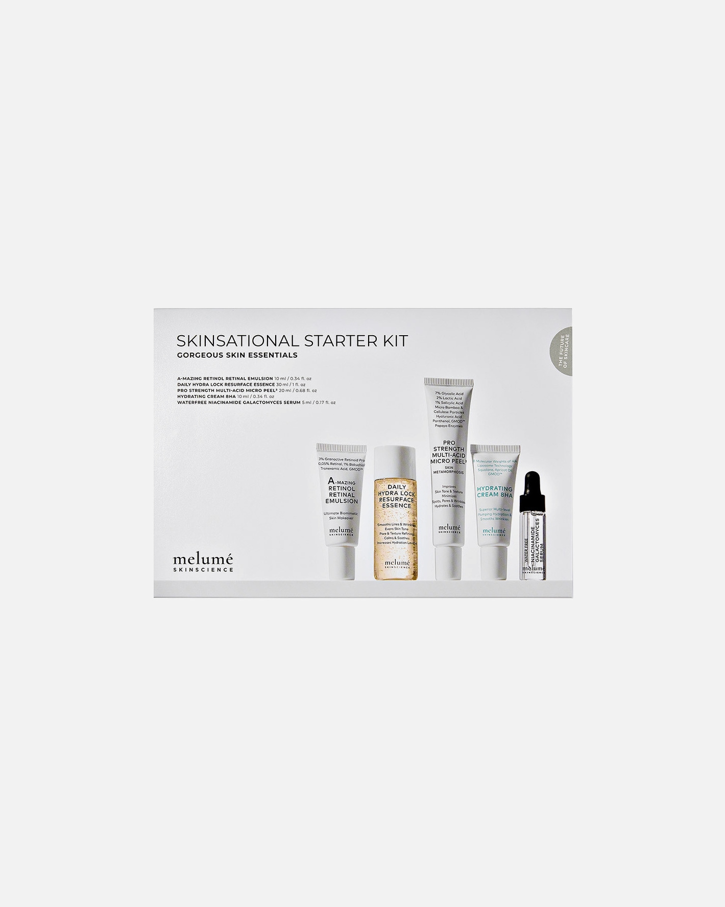 für Unisex melumé Skinsational Starter Kit B2B Skinsational Starter Kit B2B