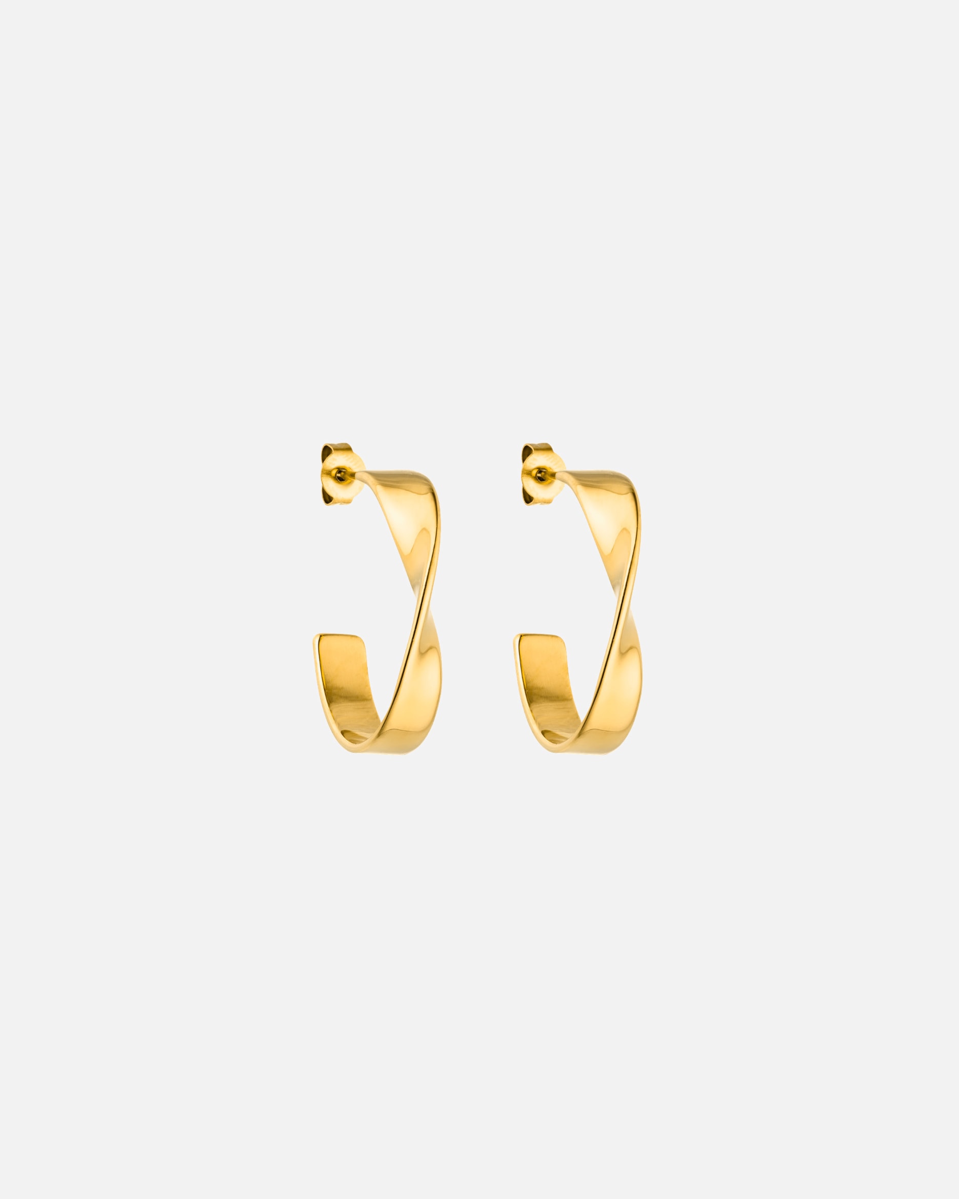 Ohrringe für Unisex Purelei Flow Ohrringe 100% Edelstahl Gold
