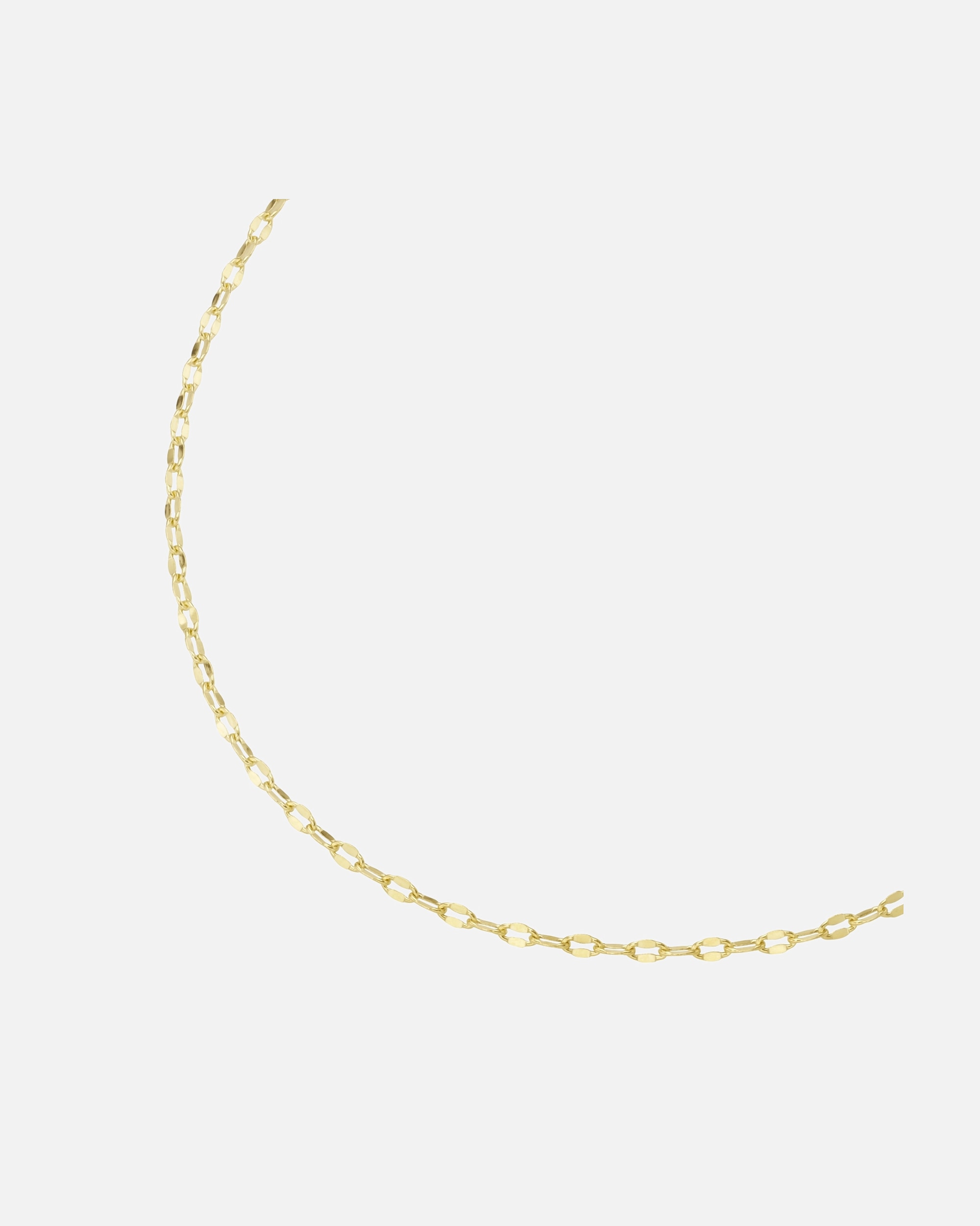 Halskette für Weiblich Luigi Merano Kette fantasieförmig mit diamantierten Gliedern, Gold 375 45 cm