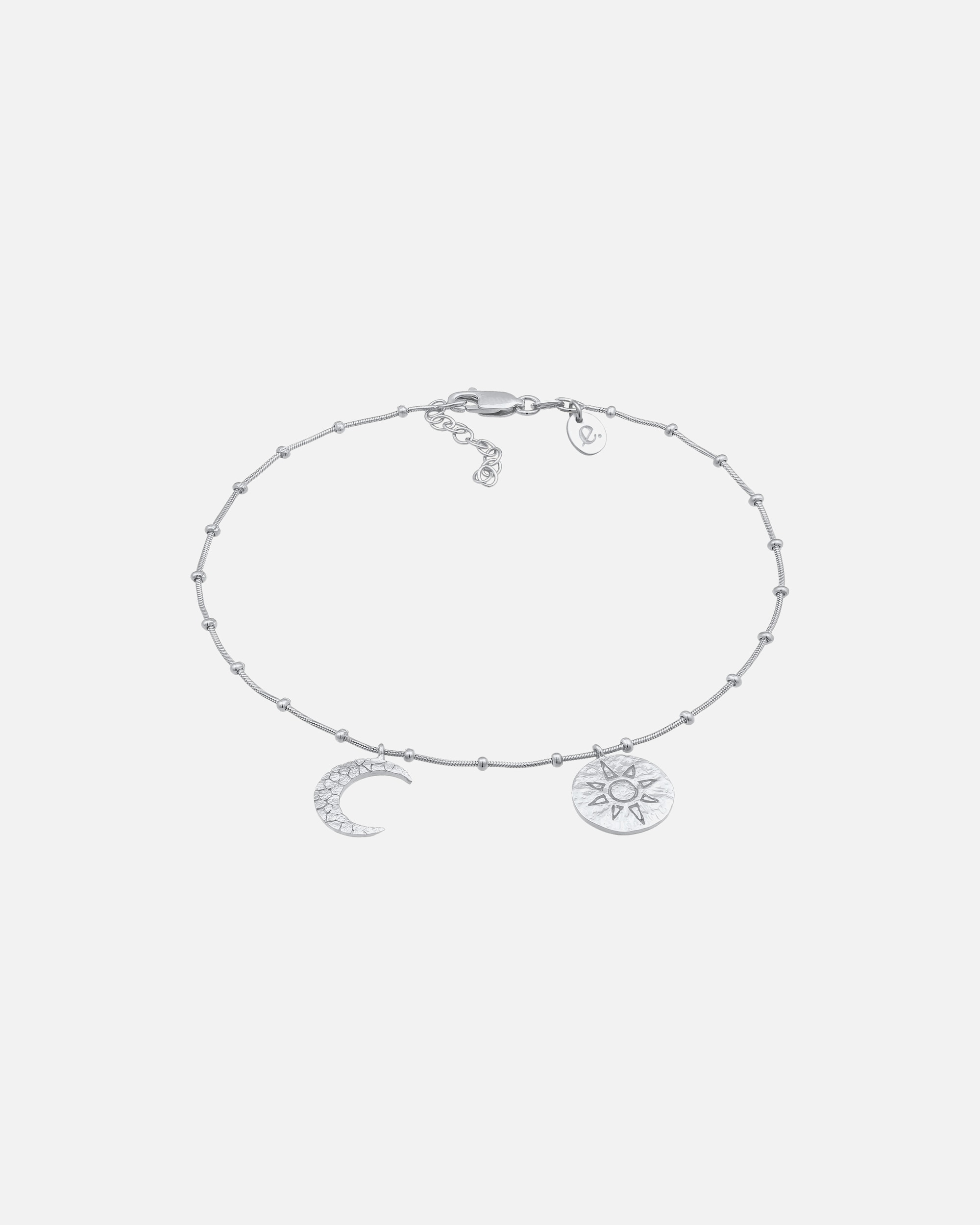 Armband für Weiblich Elli Sonne Mond 925 Silber 1 Stück