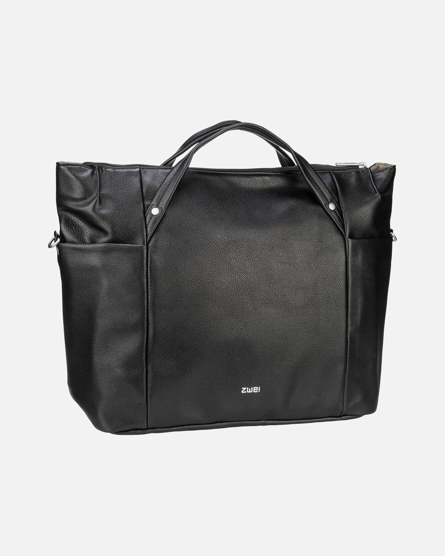 Shopper für Weiblich ZWEI Handtasche Pia PI160 Black