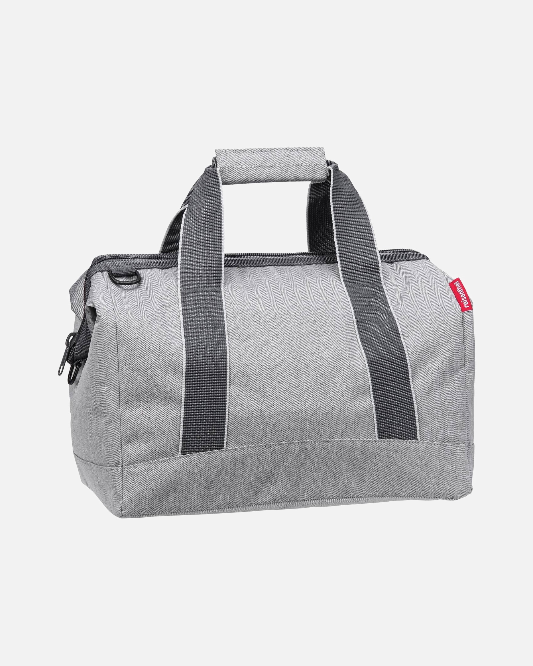 Reisetasche für Unisex Reisenthel Sporttasche allrounder M Herringbone Grey