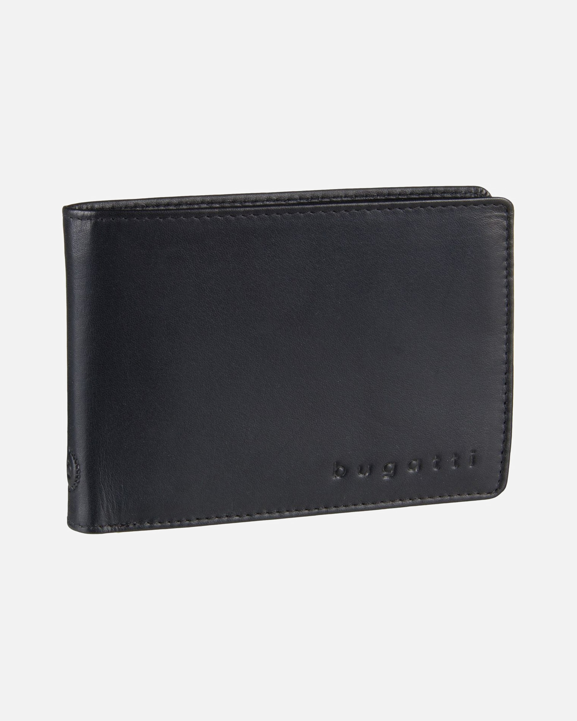 Portemonnaie für Männlich Bugatti Geldbörse Primo RFID Schwarz