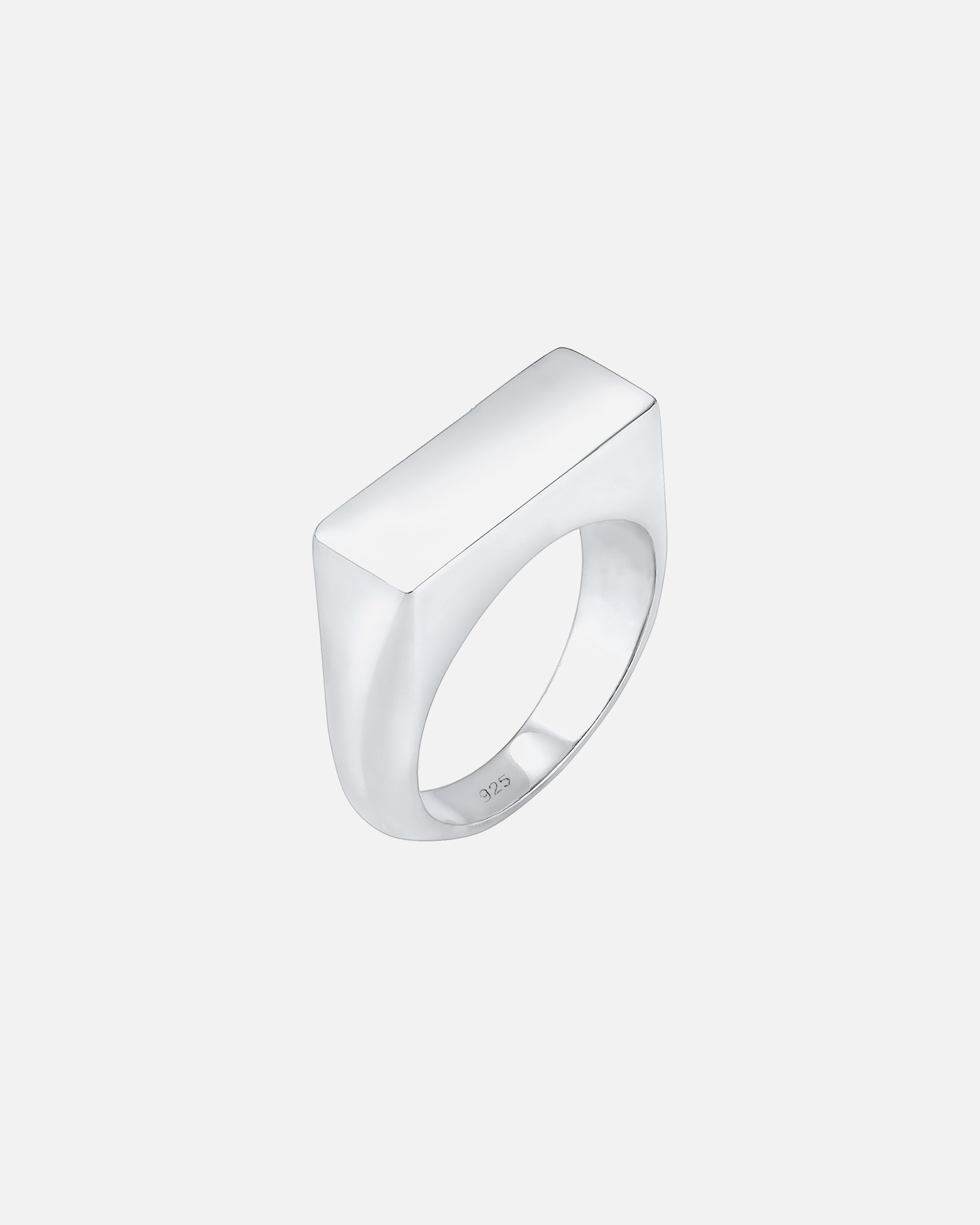Ring für Weiblich Elli Siegelring Geo Basic Blogger Trend 925 Silber 56