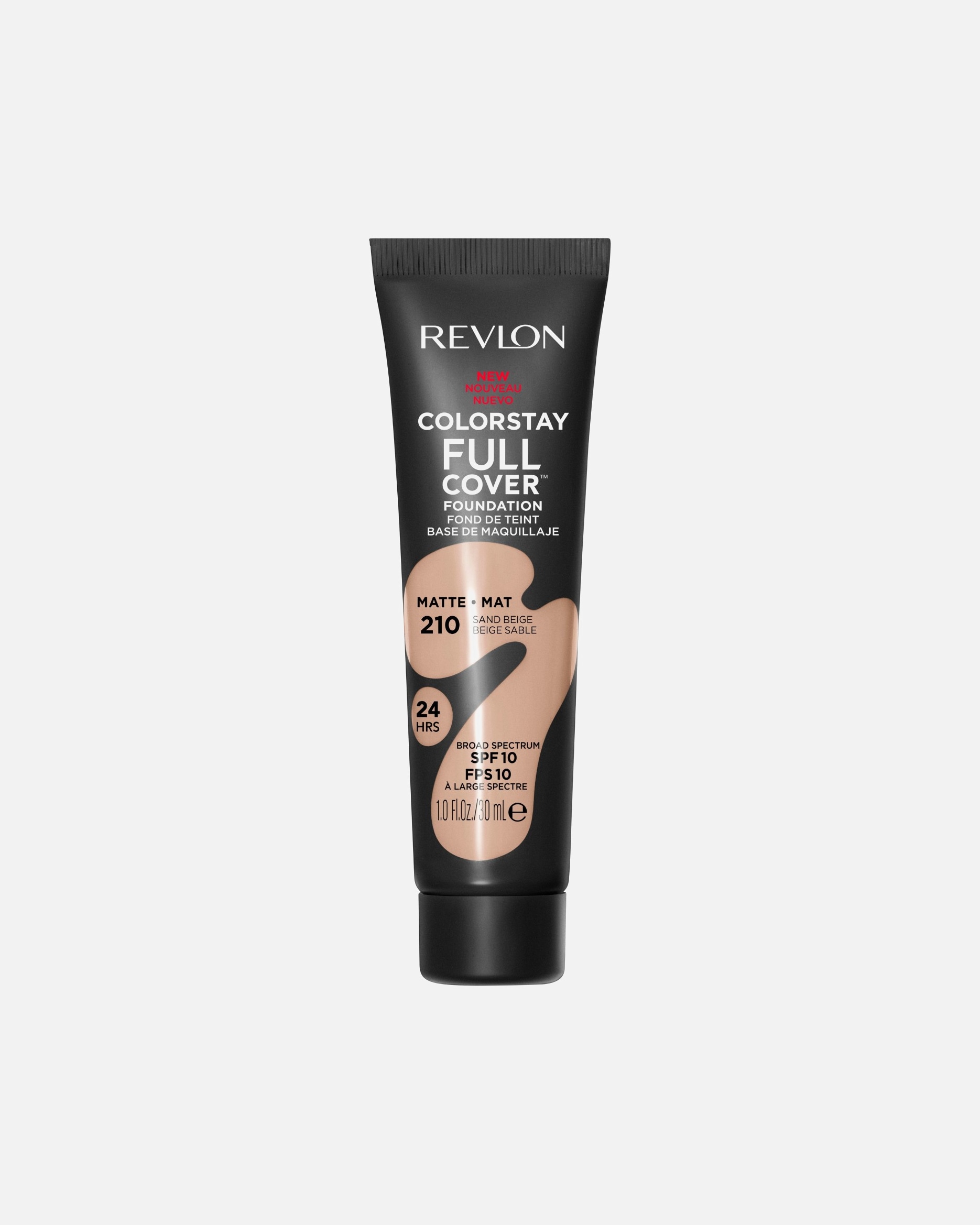 Foundation für Unisex Revlon ColorStay™ Revlon ColorStay Full Cover Long Lasting Matte Foundation, leichtes hitze- und schweißbeständiges Gesichts-Makeup, 390 Early Tan 31.309 ml