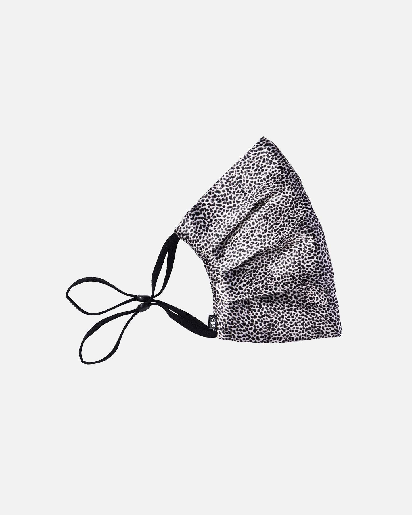 Pflege-Accessoire für Unisex Slip Pure Silk Face Cover Black Leopard