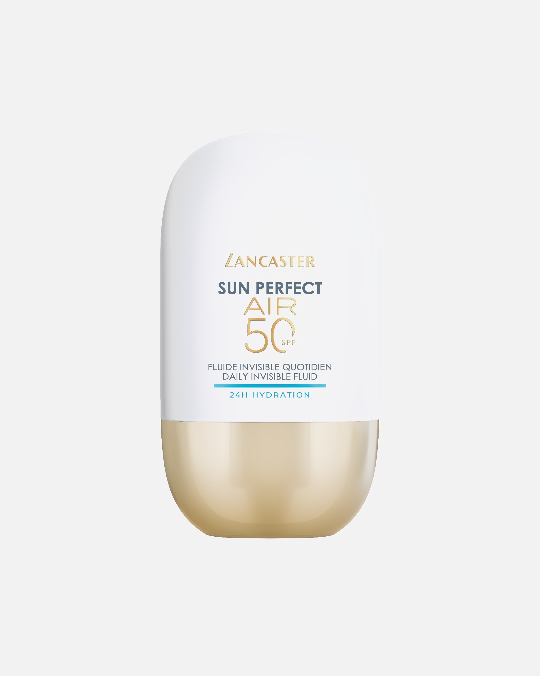 Sonnencreme für Unisex Lancaster Sun Perfect AIR Daily Invisible Fluid SPF50 24H Hydration 40 ml