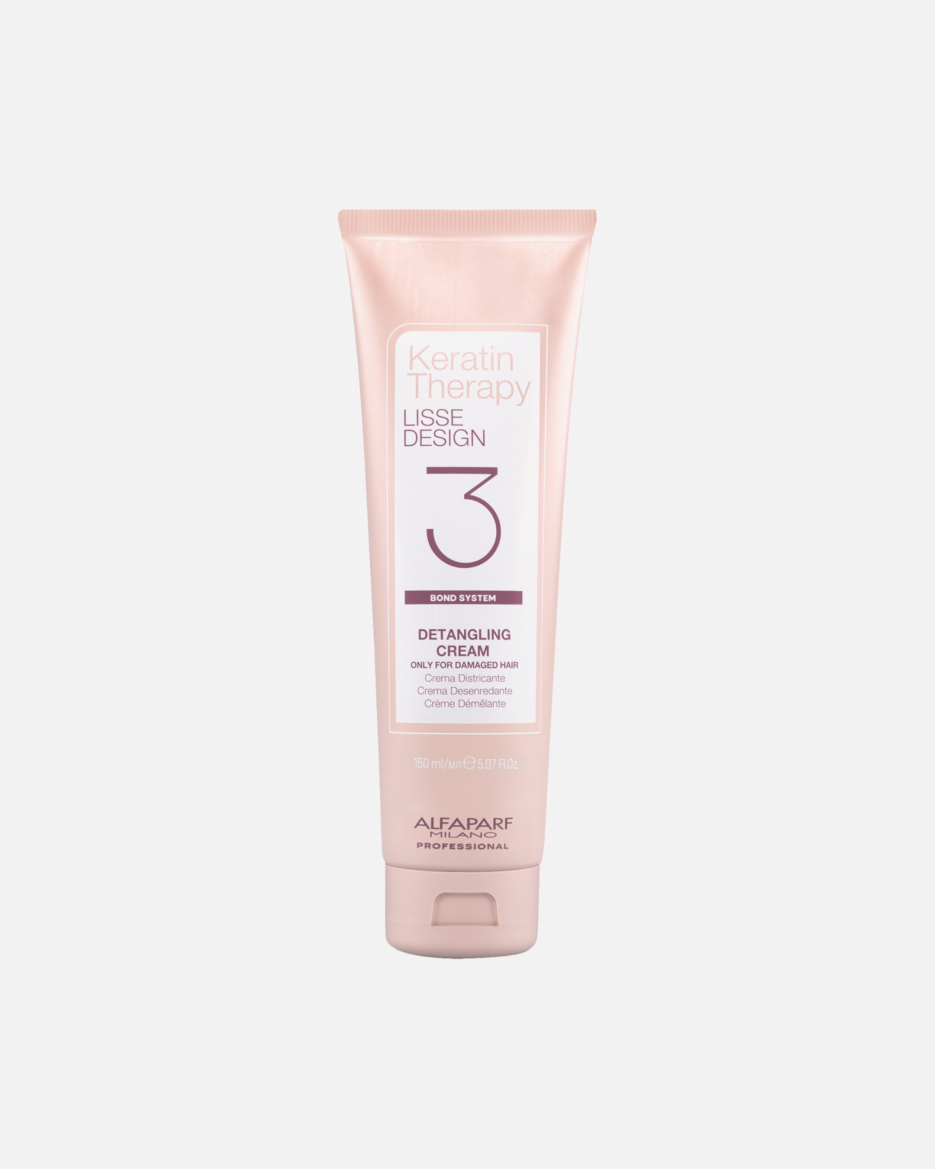 Haarcreme für Weiblich ALFAPARF MILANO Keratin Therapy Lisse Design Detangling Cream 150 ml