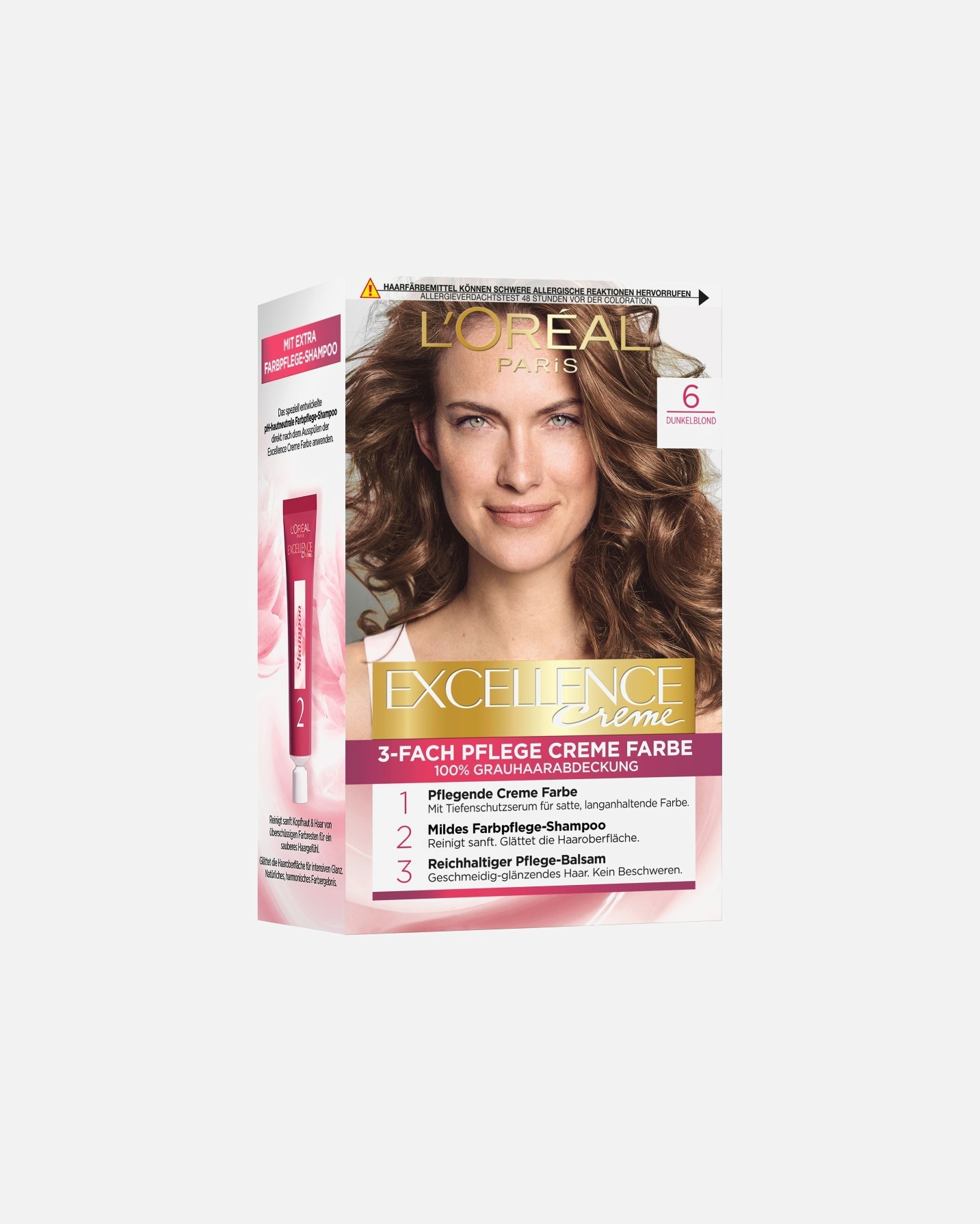 Haarfarbe für Weiblich L’Oréal Paris Excellence Crème 6 - DUNKELBLOND