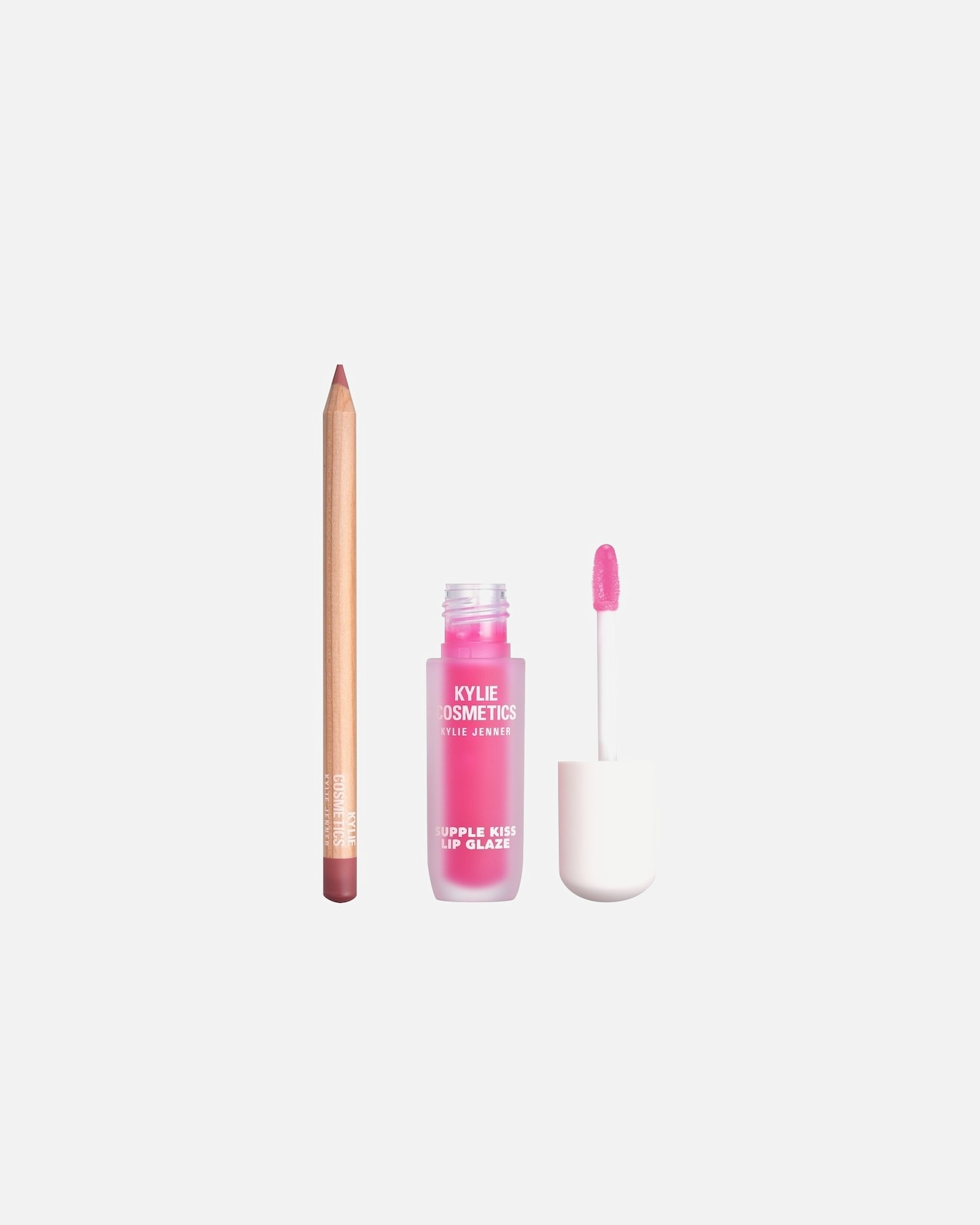 Teint Make-up Set für Weiblich KYLIE COSMETICS Glossy Lip Kit 811 - CANDY PINK