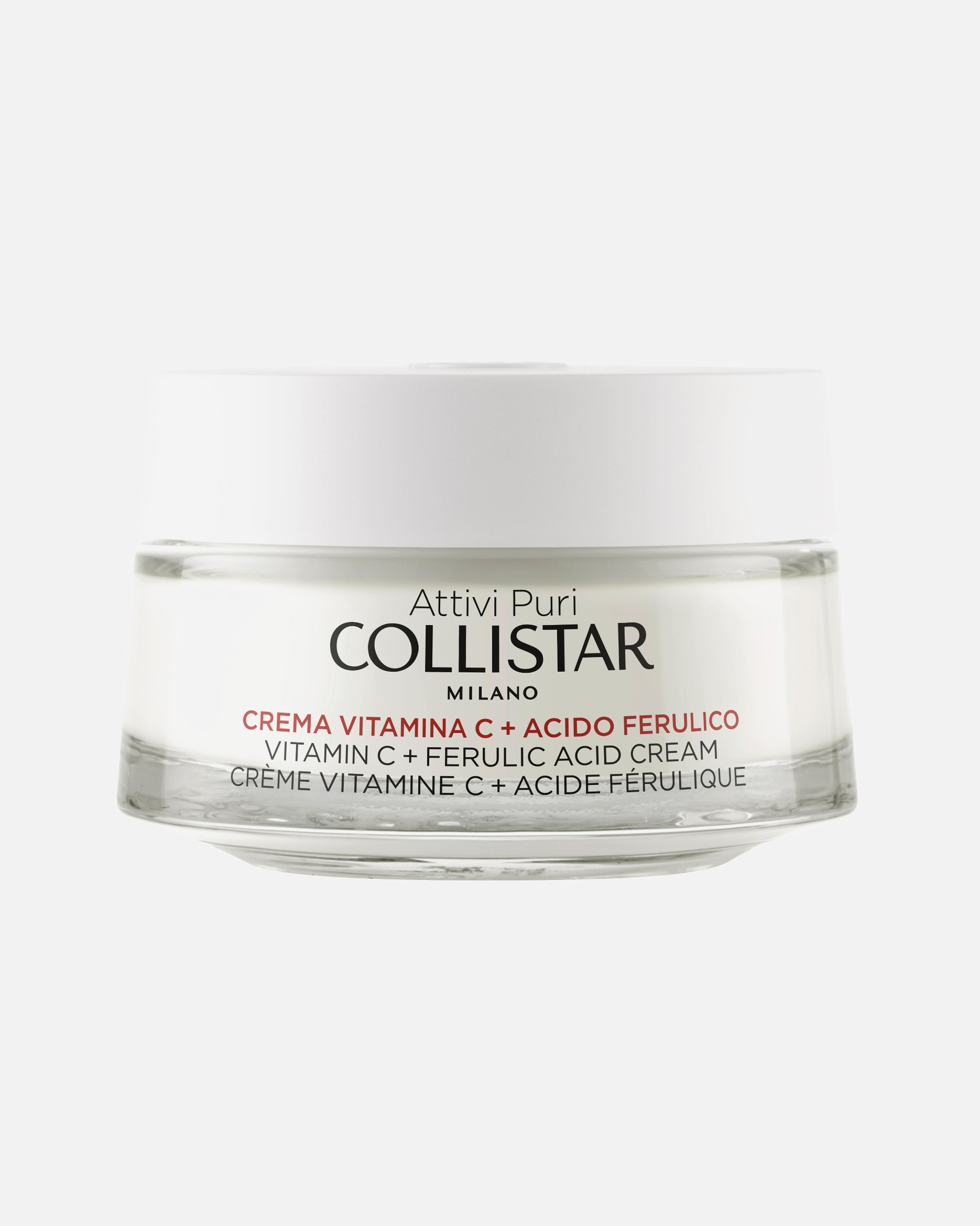 Gesichtscreme für Unisex Collistar Attivi Puri Vitamin C + Ferulic Acid Cream 50 ml