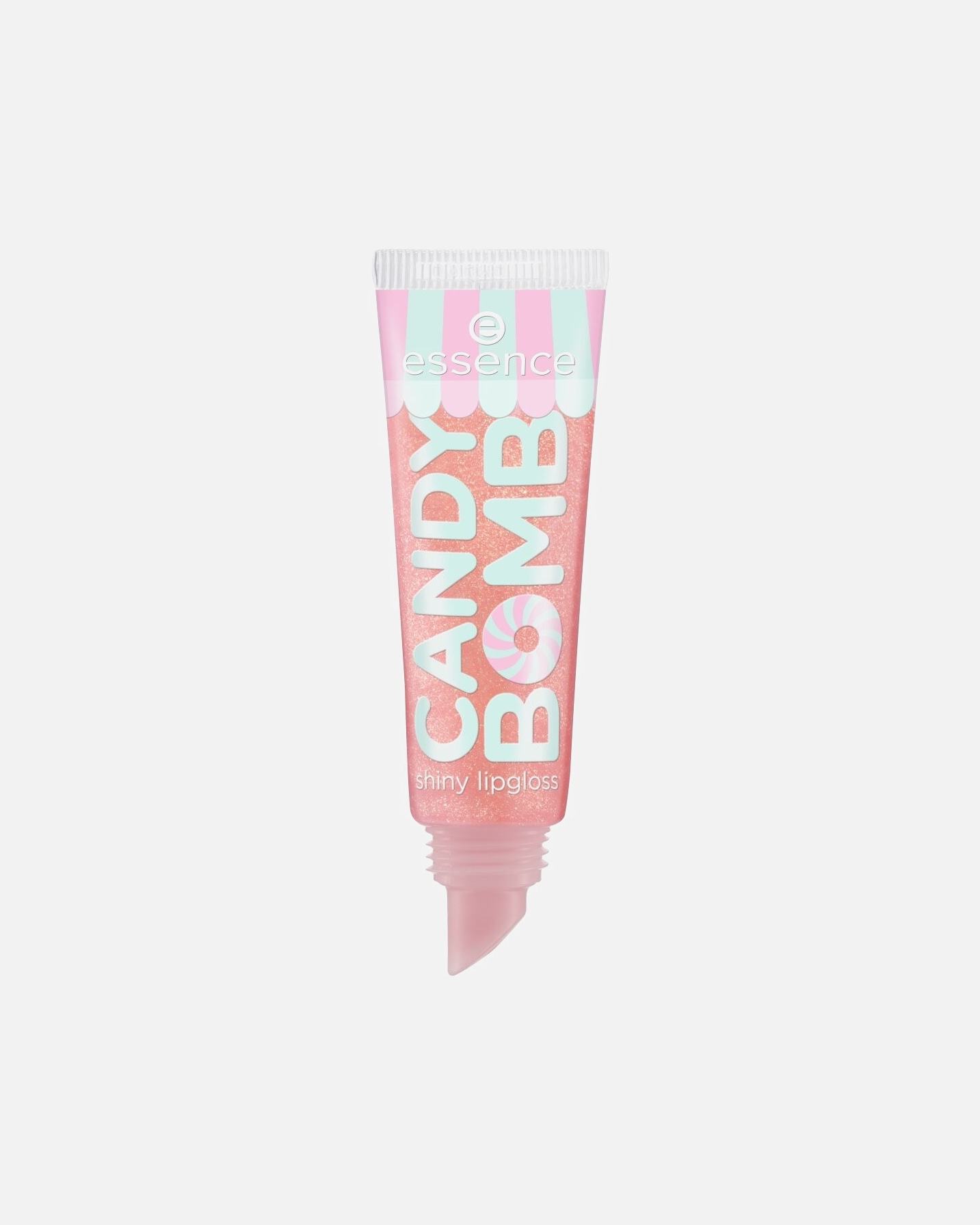 Lipgloss für Unisex Essence Candy Bomb Shiny Lipgloss 01 - COTTON CANDY