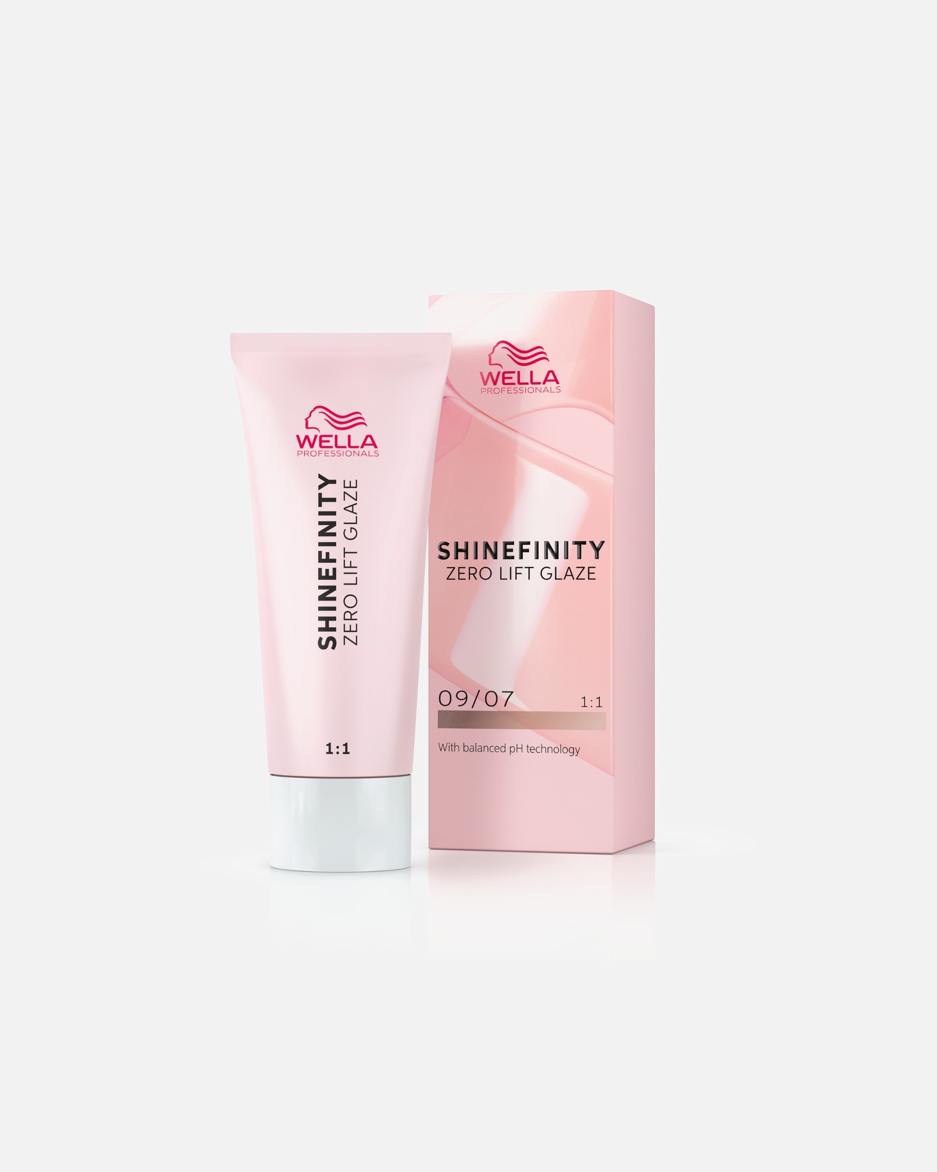 Haartönung für Unisex Wella Shinefinity Zero Lift Gaze Demi-permanente Gel-Cremetönung 09/07 Natural Beige Sand