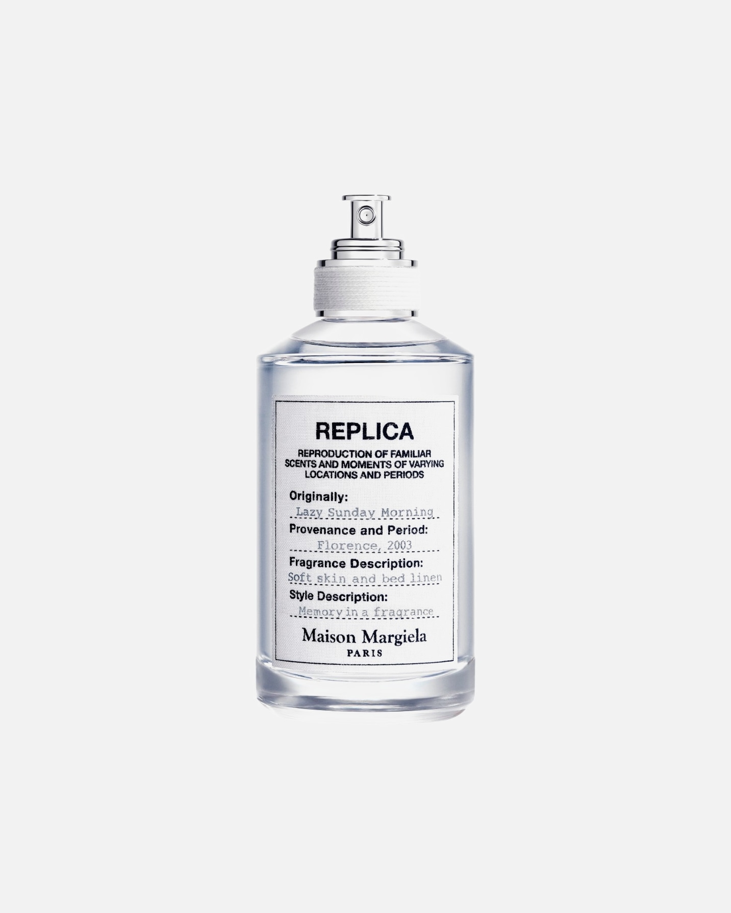Eau de Toilette für Unisex Maison Margiela Replica Lazy Sunday Morning 100 ml