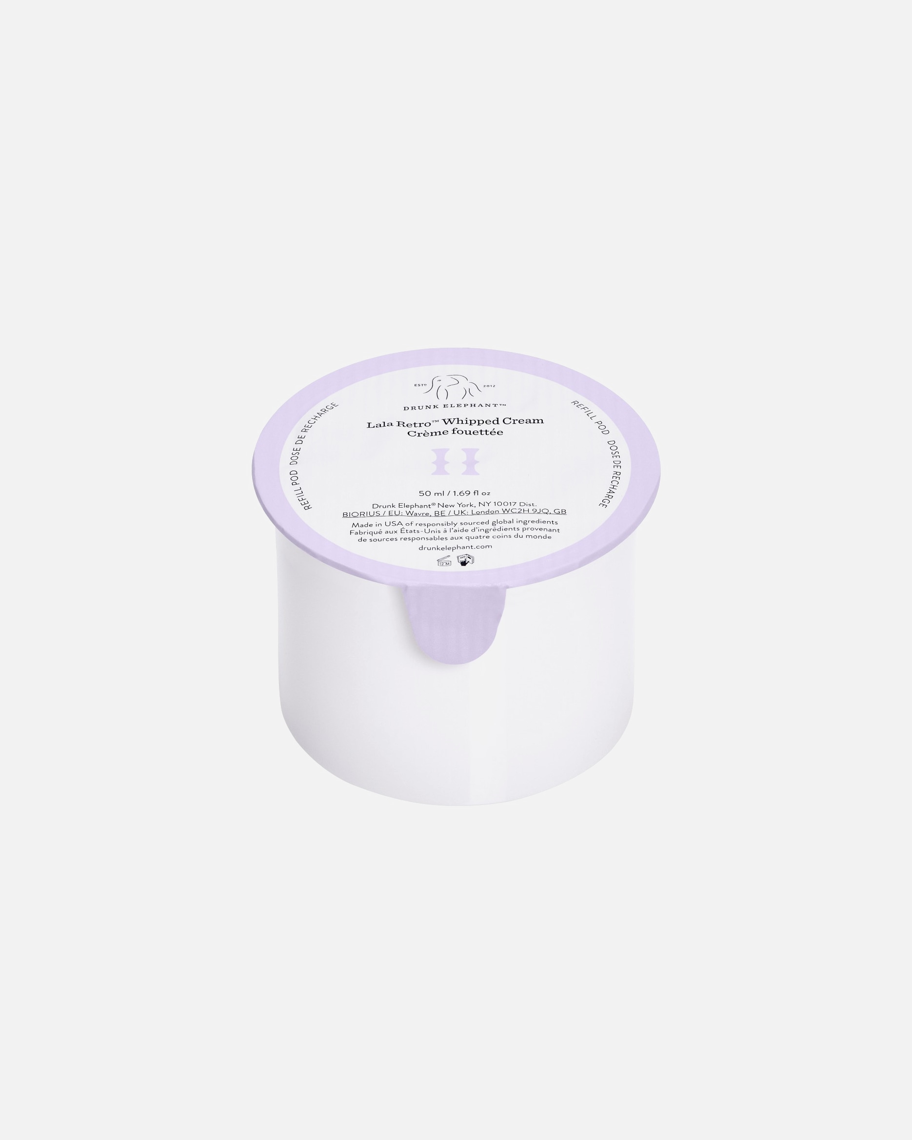 Gesichtscreme für Unisex Über Drunk Elephant Lala Retro Whipped Cream 50 ml