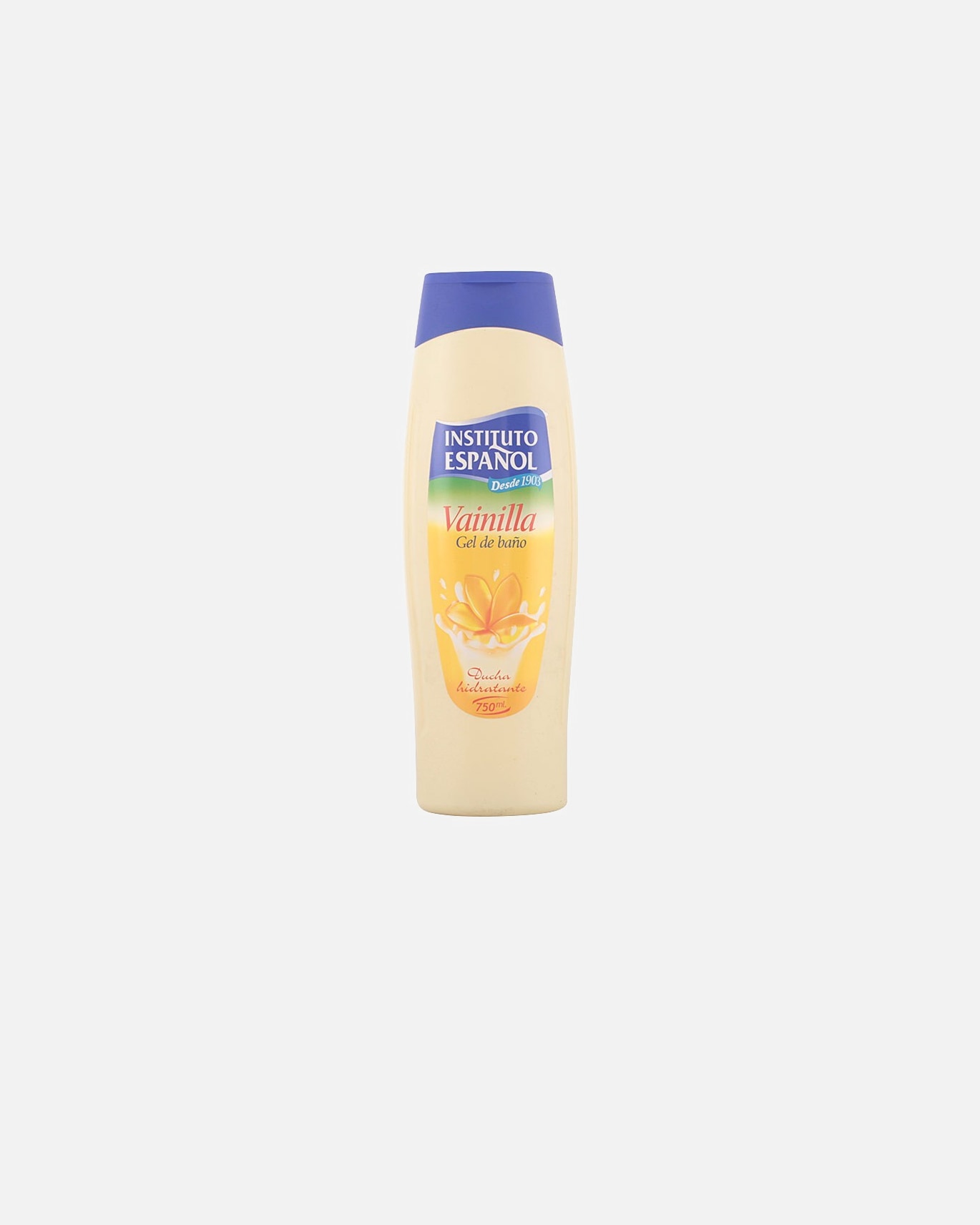 Duschgel für Unisex Instituto Español Milk and Vanilla 800 ml