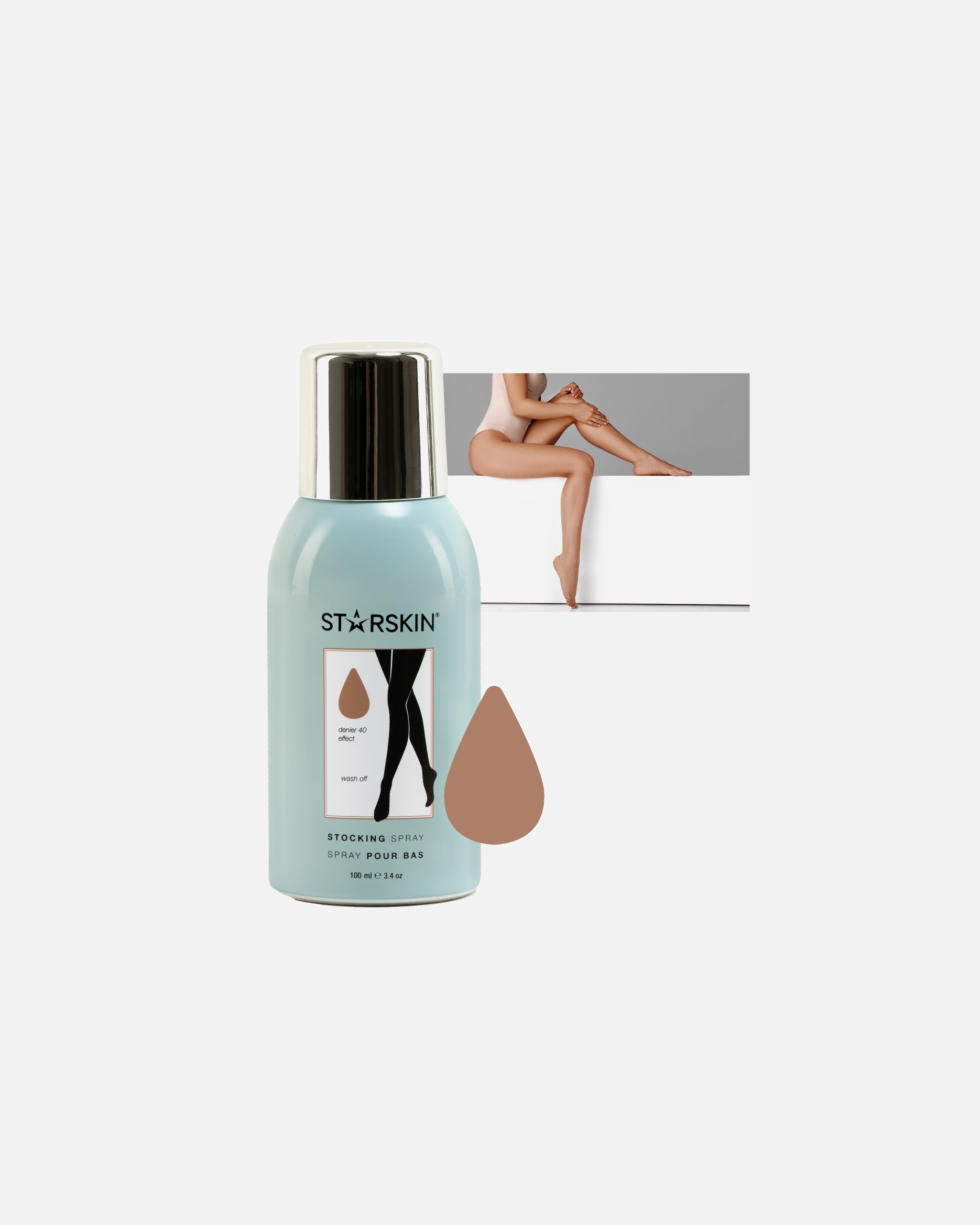 Beinspray für Weiblich STARSKIN ® Stocking Spray color 100 500