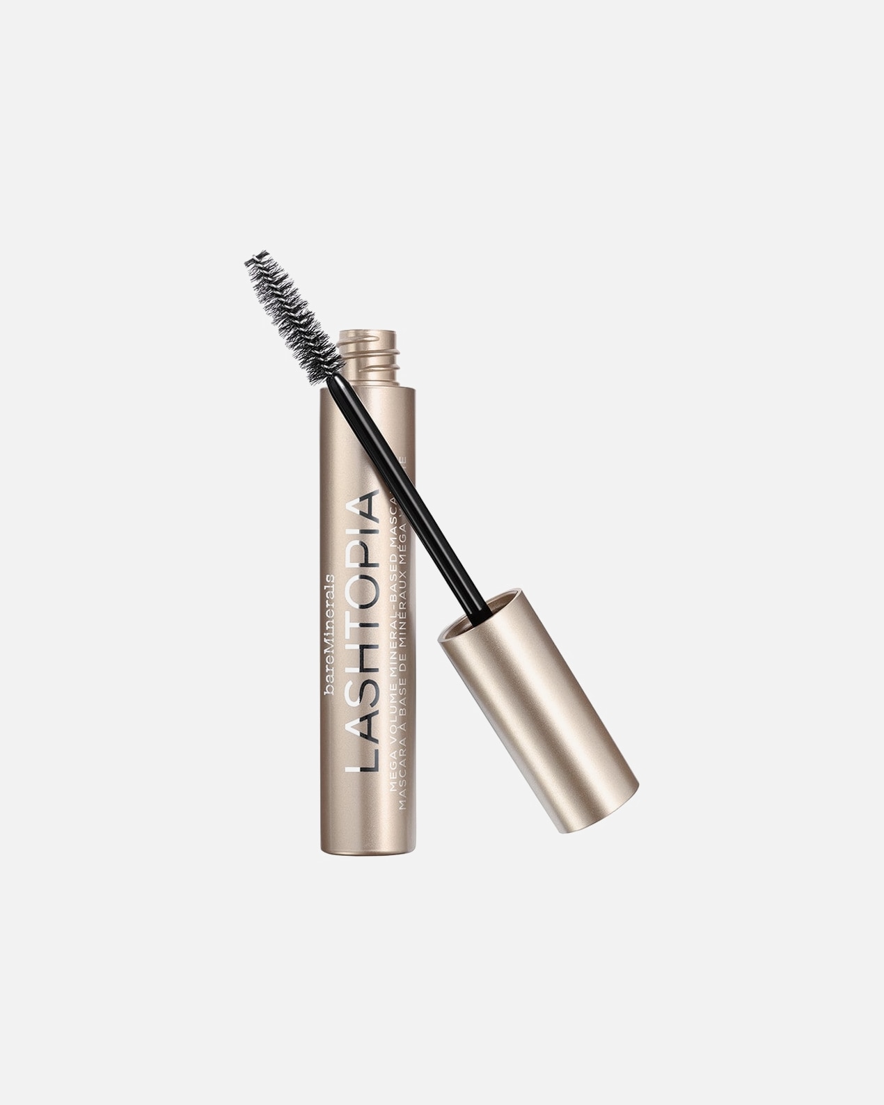 Mascara für Unisex bareMinerals Lashtopia Mega Volume Mineral-Based BLACK