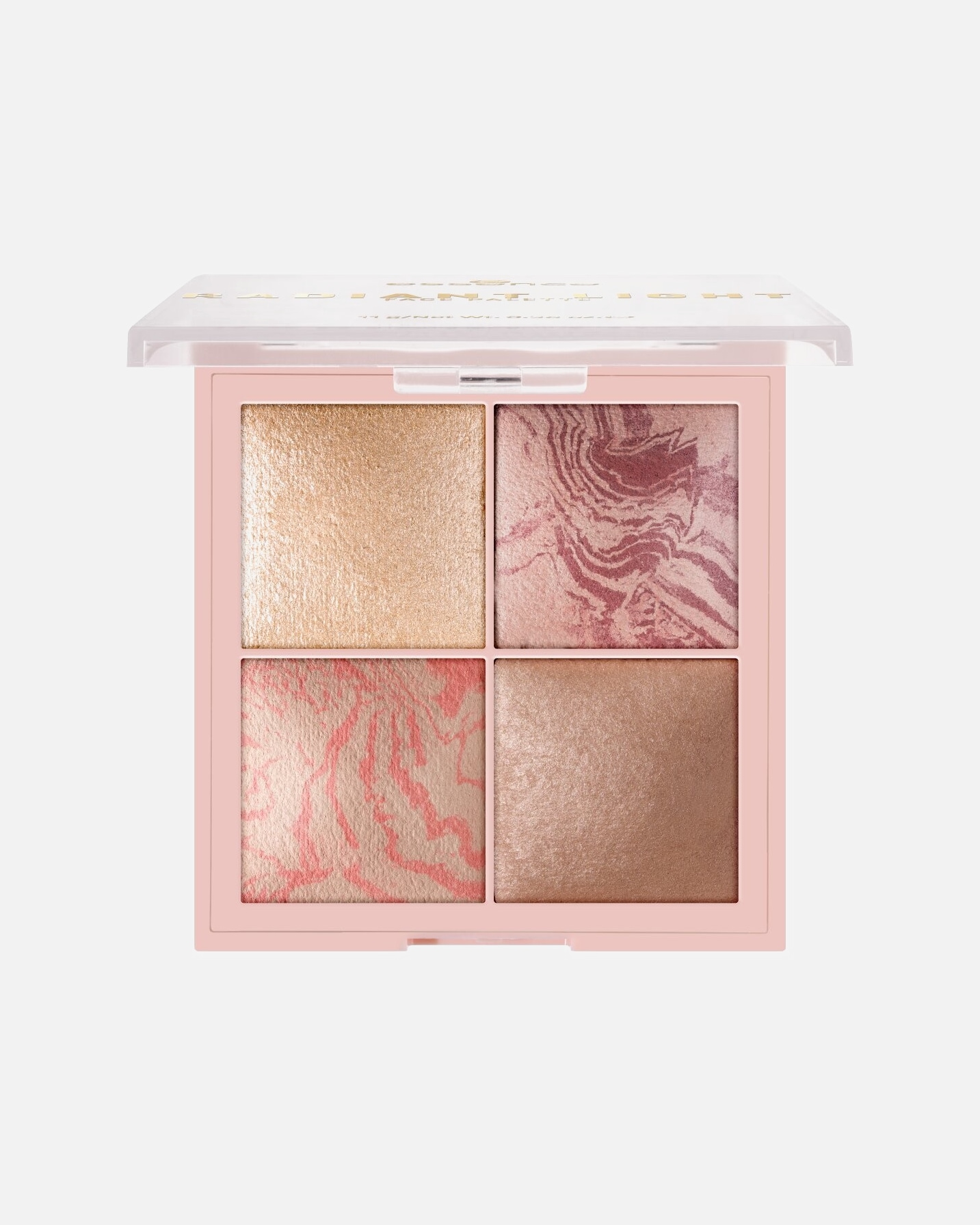 Blush für Weiblich Essence Radiant Light Face Palette 10 - GLOW ICON