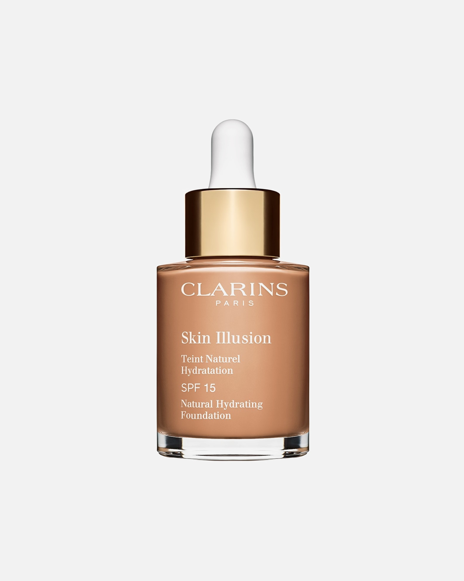 Foundation für Unisex Clarins Skin Illusion SPF 15 Nr. 112 - Amber