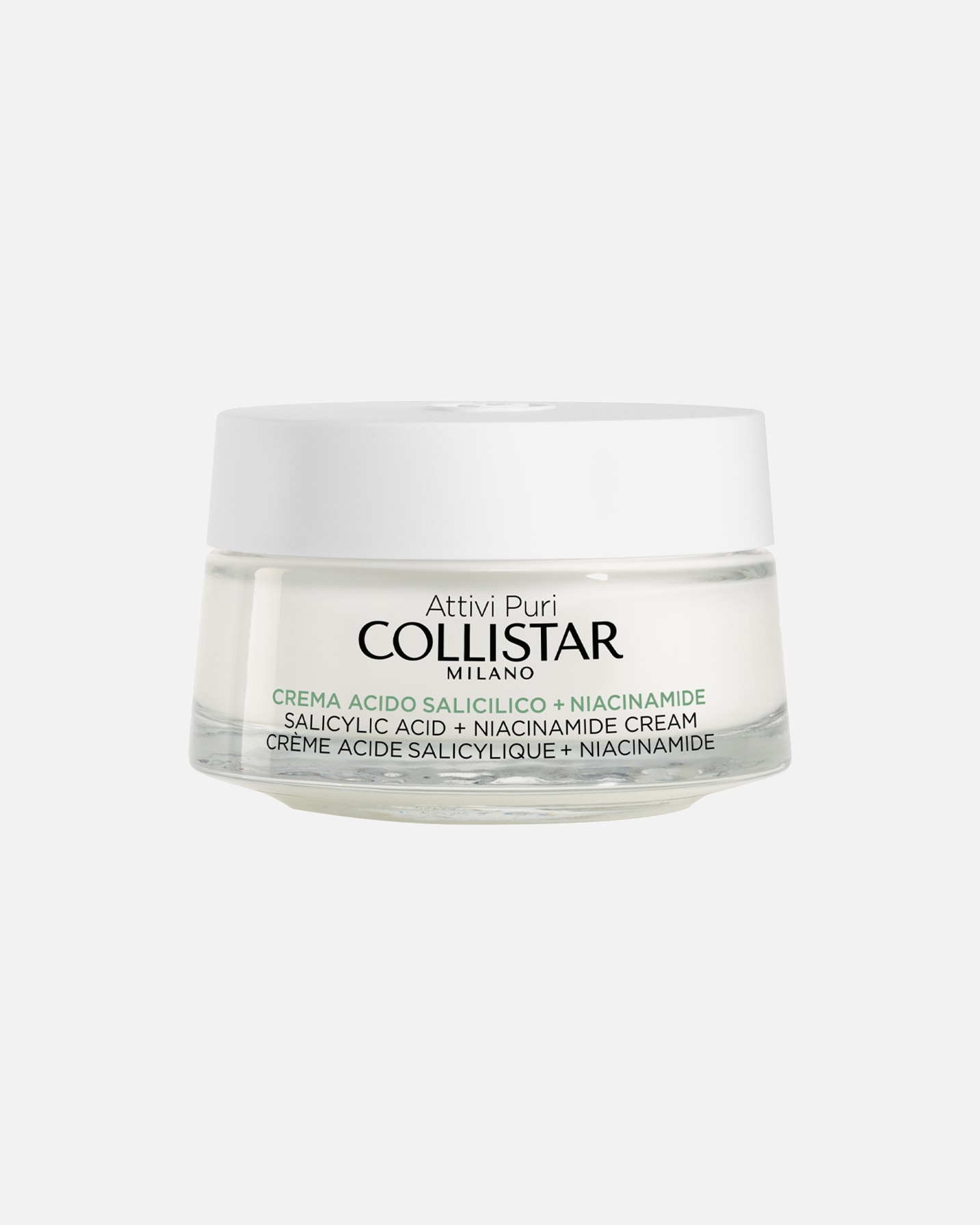 Gesichtsfluid für Unisex Collistar Attivi Puri Salicylic Acid + Niacinamide 50 ml