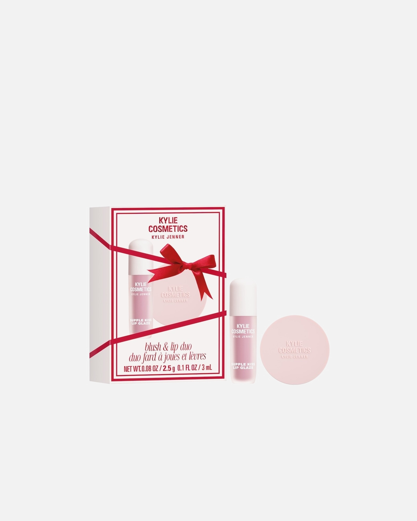 Lippen Make-up Set für Unisex KYLIE COSMETICS Hybrid Blush & Supple Kiss Lip Glaze Duo 1 Stück