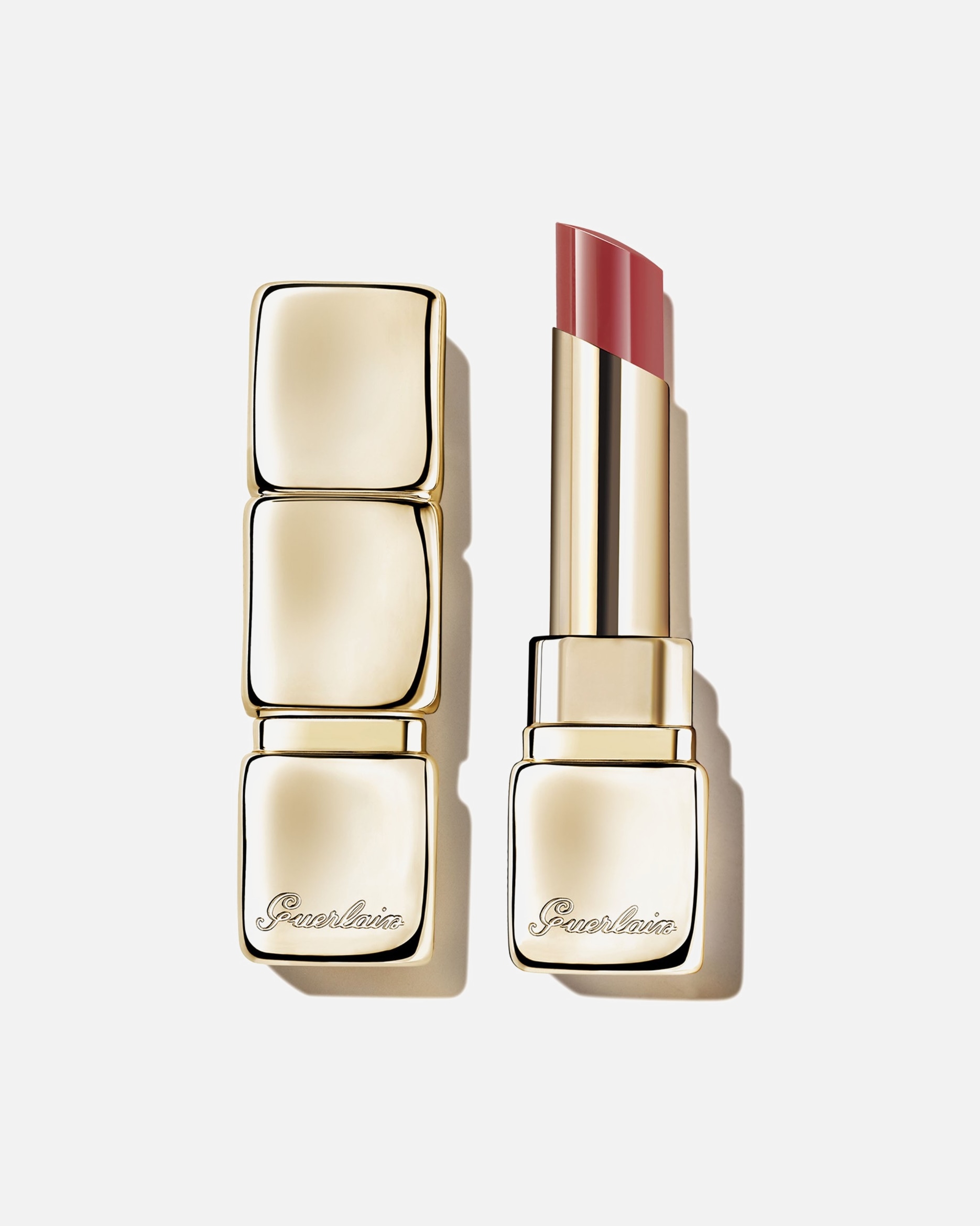 Lippenstift für Unisex Guerlain KissKiss Shine Bloom Lipstick 229 - PETAL BLUSH