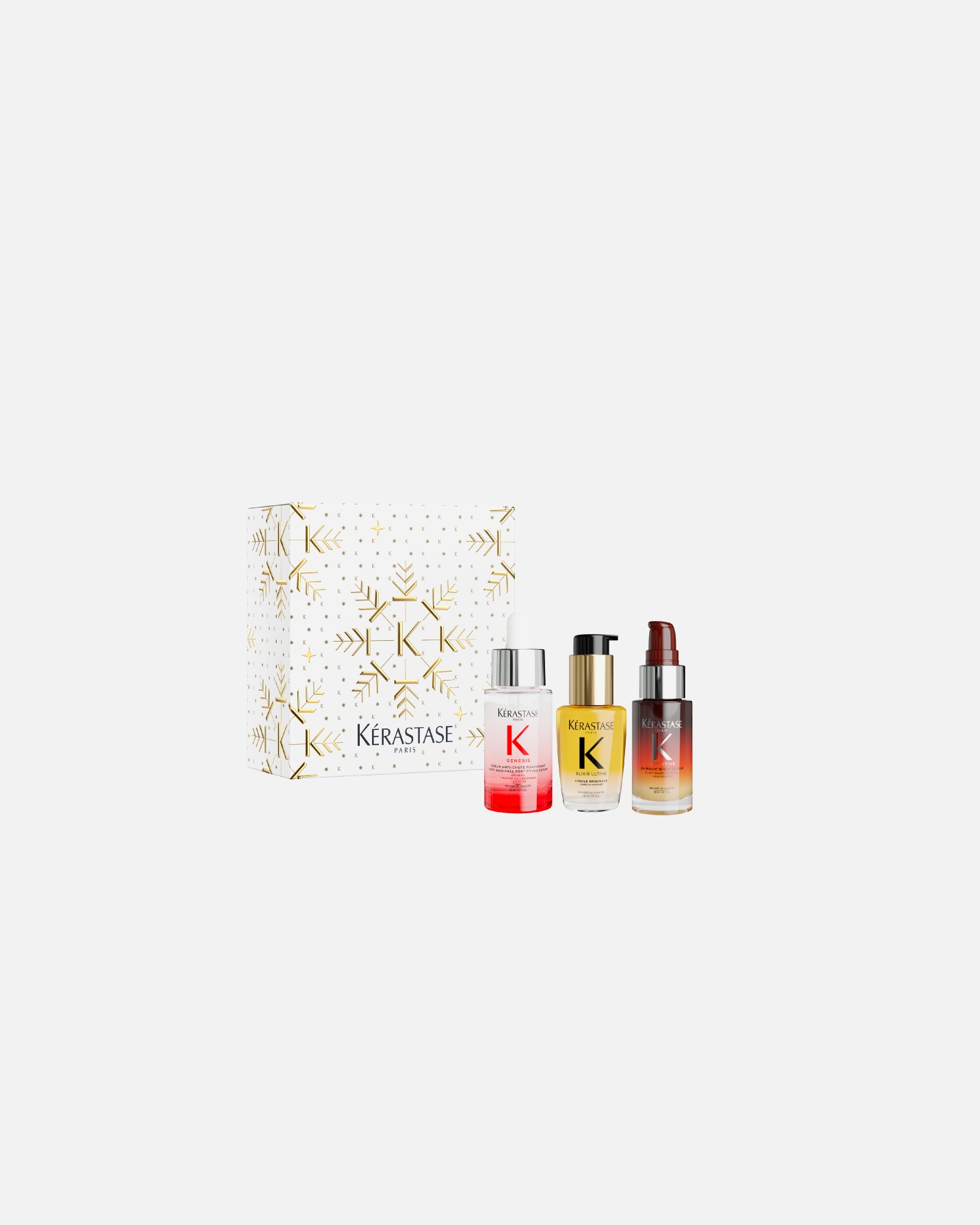 Haarpflegeset für Unisex Kérastase Elixir Ultime Mini Trio XMas 1 Stück