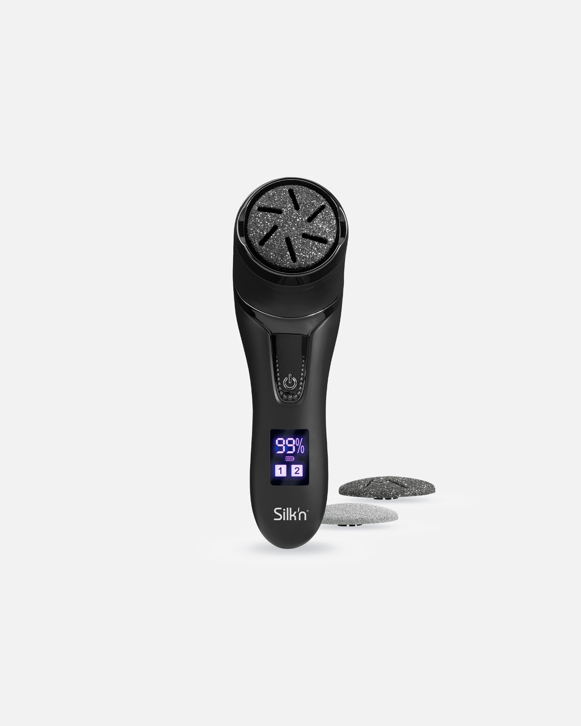 Hornhautentferner für Unisex Silk'n FreshPedi Black elektr.. Hornhautentferner 1 Stück