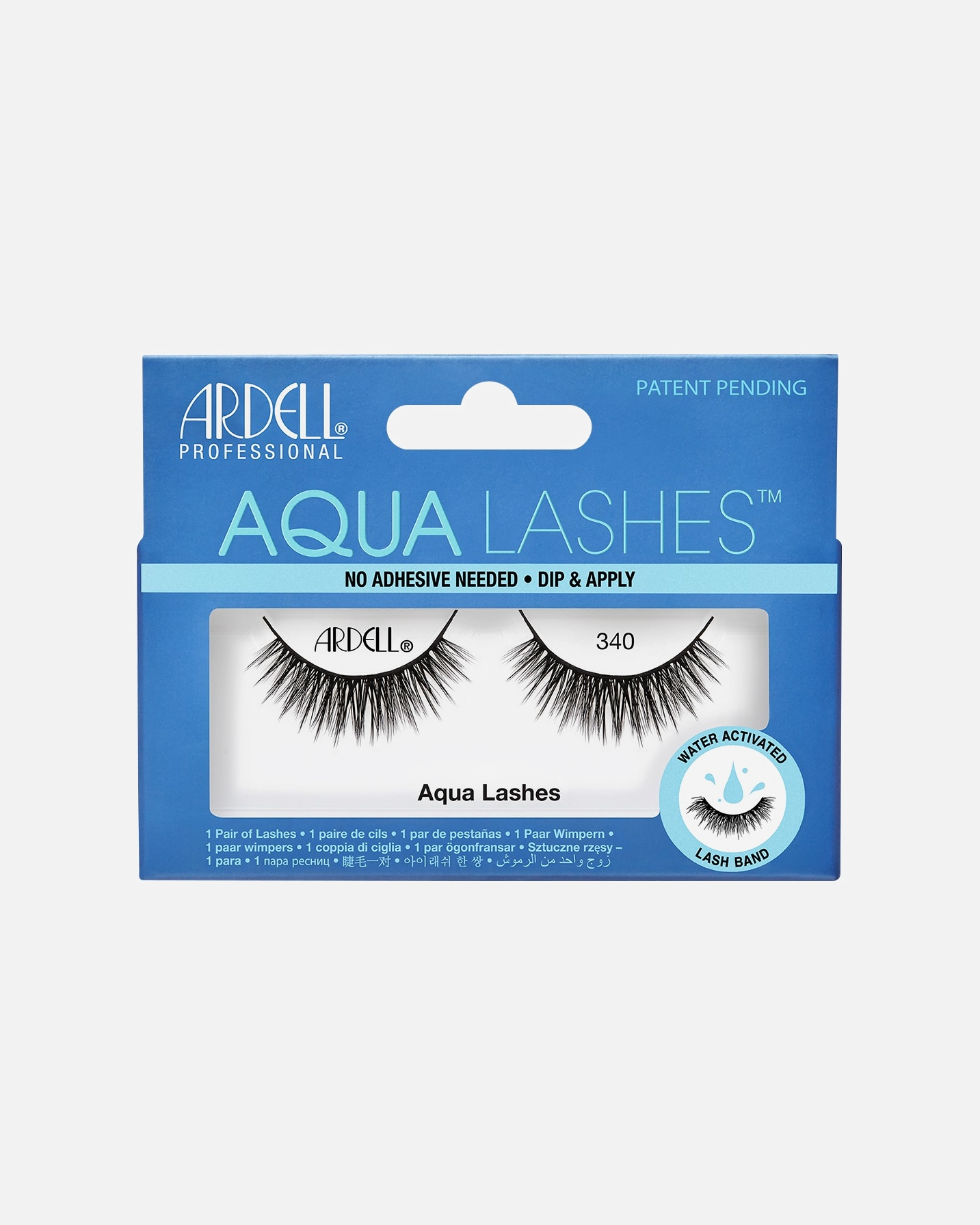 Künstliche Wimpern für Unisex Ardell Professional Aqua 340 1 Stk.