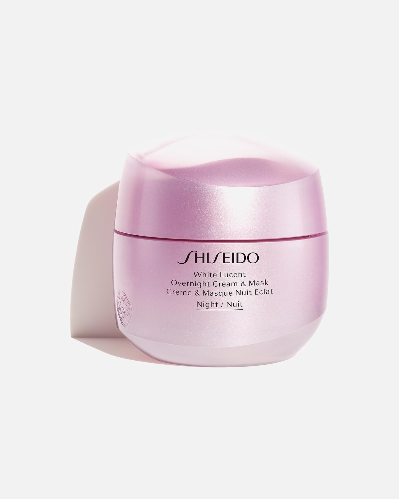 Feuchtigkeitsmaske für Unisex Shiseido White Lucent Overnight Cream & Mask 75 ml