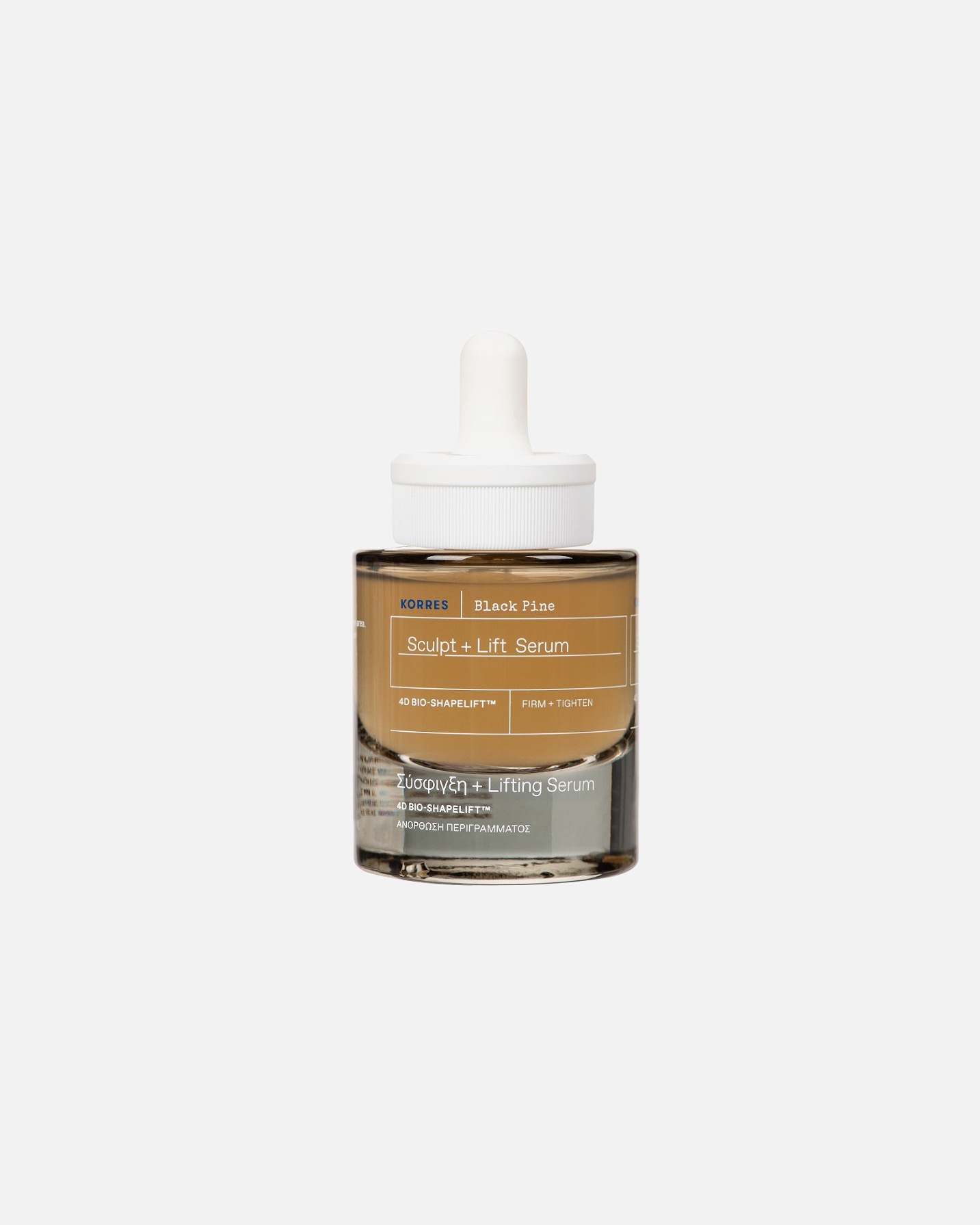 Anti-Aging Serum für Unisex KORRES BLACK PINE 4D Bio-ShapeLift™ 30 ml