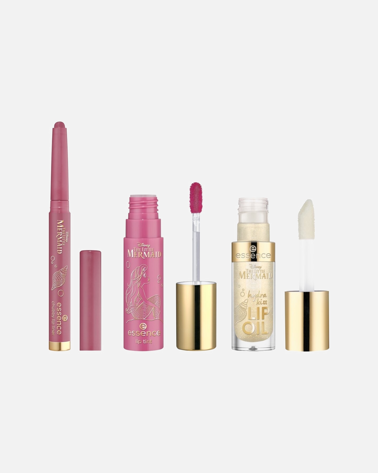 Lipgloss für Unisex Essence Disney THE LITTLE MERMAID lip combo kit