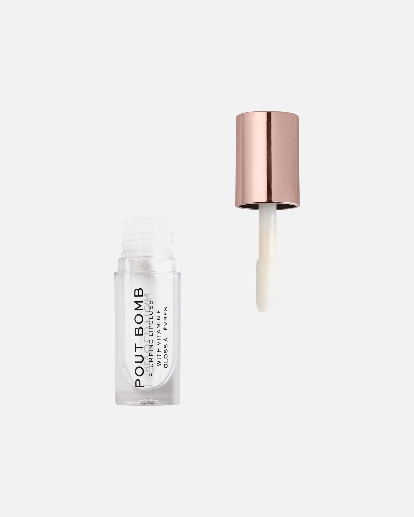 Lipgloss für Unisex REVOLUTION Revolution Pout Bomb Plumping Gloss Peachy Coral GLAZE