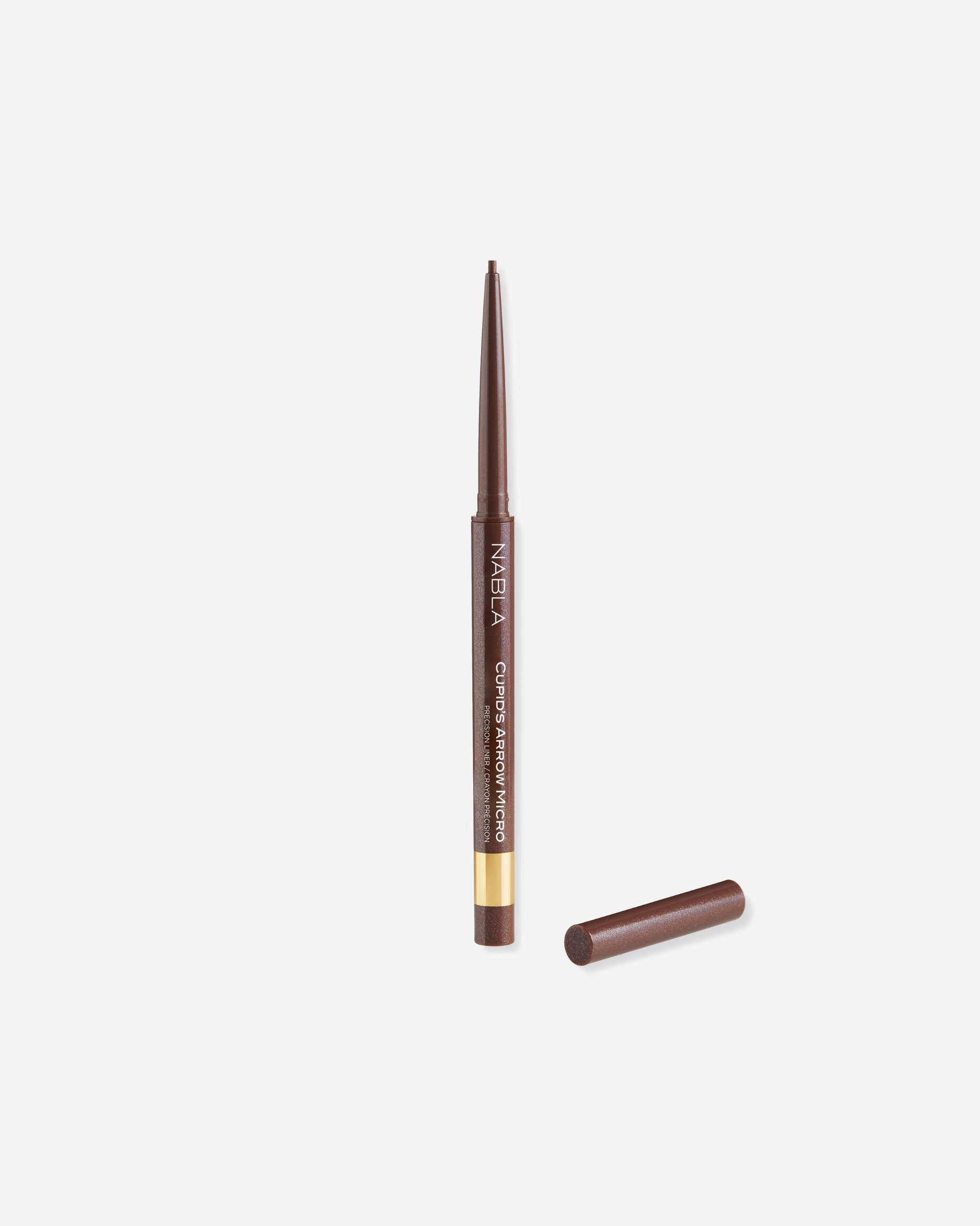 Eyeliner für Unisex NABLA Default Brand Line Cupid’s Arrow Micro CAFFEINE