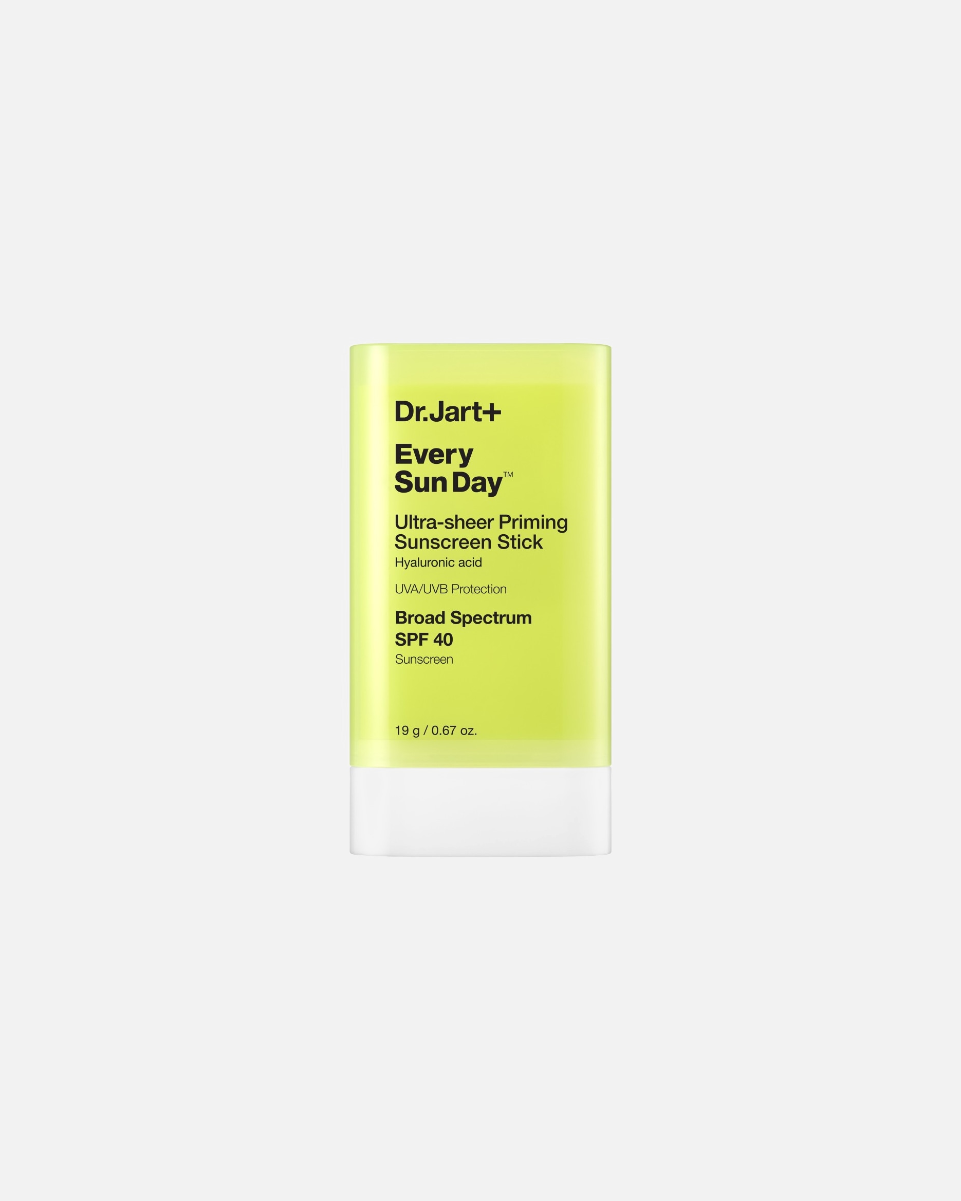 Sonnenbalsam für Unisex Dr. Jart+ Ceramidin Every Sun Day Ultra-Sheer Priming Sunscreen Stick SPF 50 19 g