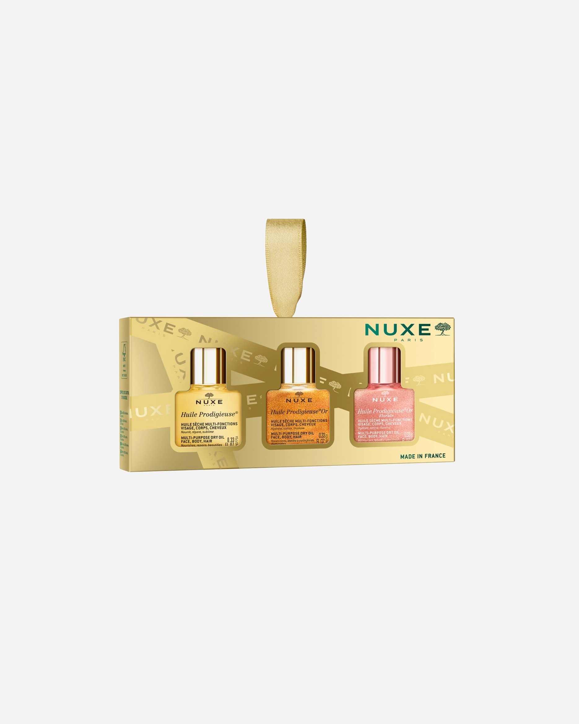 Körperpflegeset für Unisex NUXE Weihnachts- Geschenkset: Die 3 Prodigieux Produkte 1 Stück