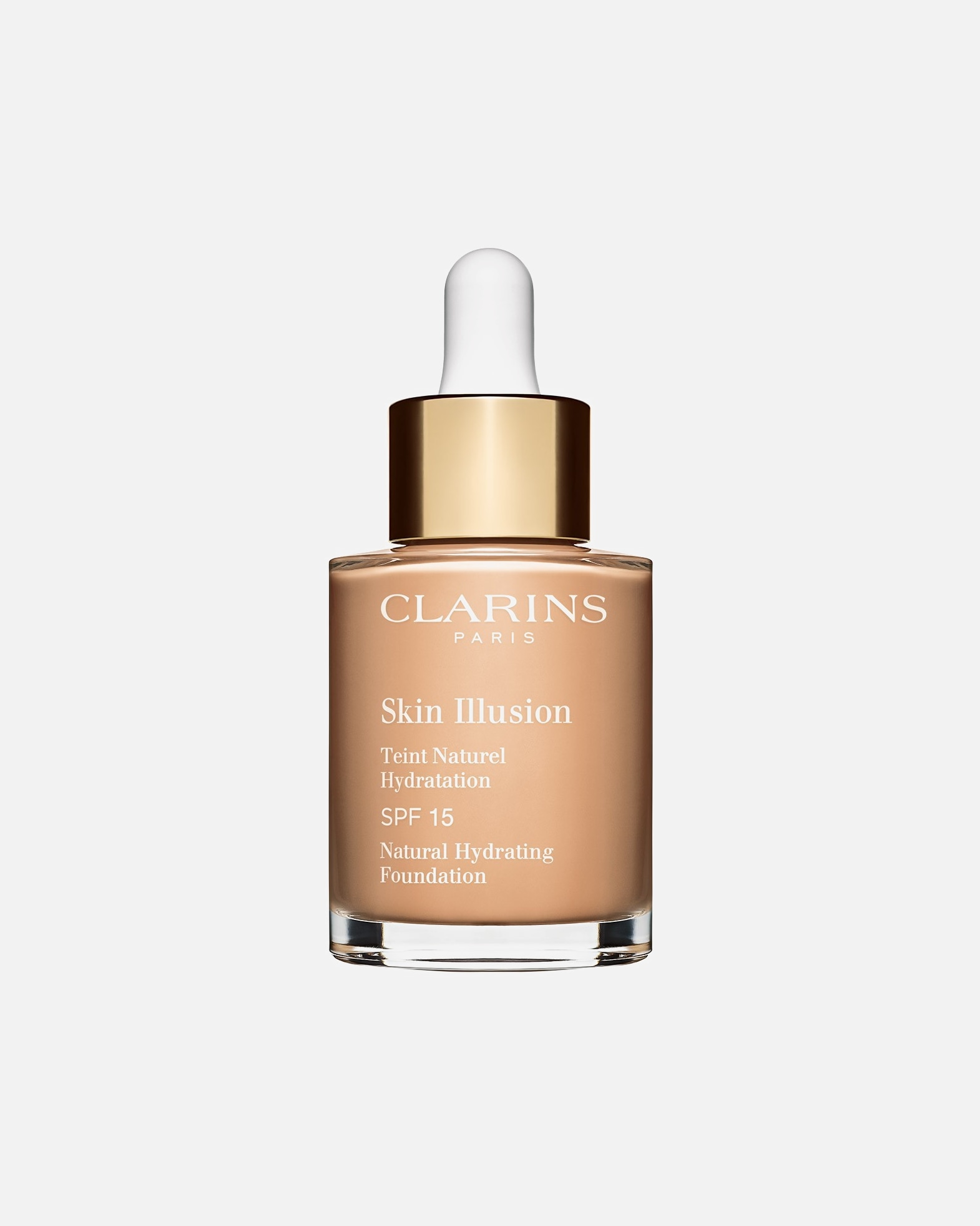 Foundation für Unisex Clarins Skin Illusion SPF 15 Nr. 108,3 - Organza