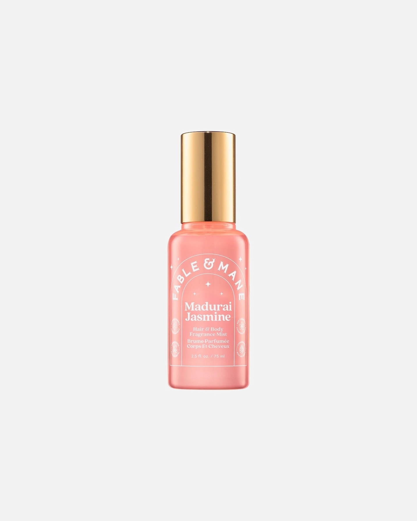 Haarparfum für Unisex Fable & Mane Madurai Jasmine Hair & Body Mist 75 ml