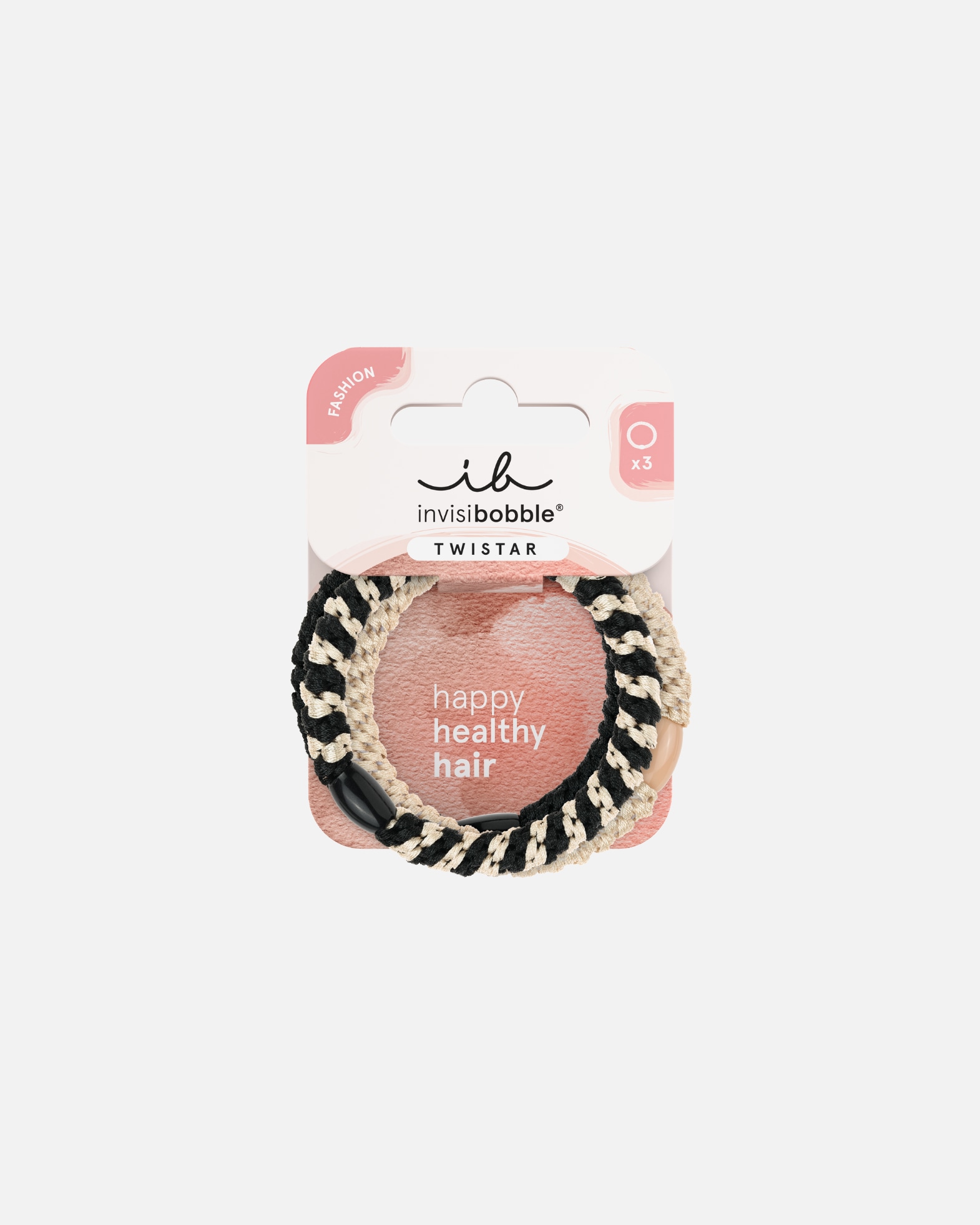 Haargummi für Weiblich Invisibobble TWISTAR Classical Braids 3pcs 1 Stück