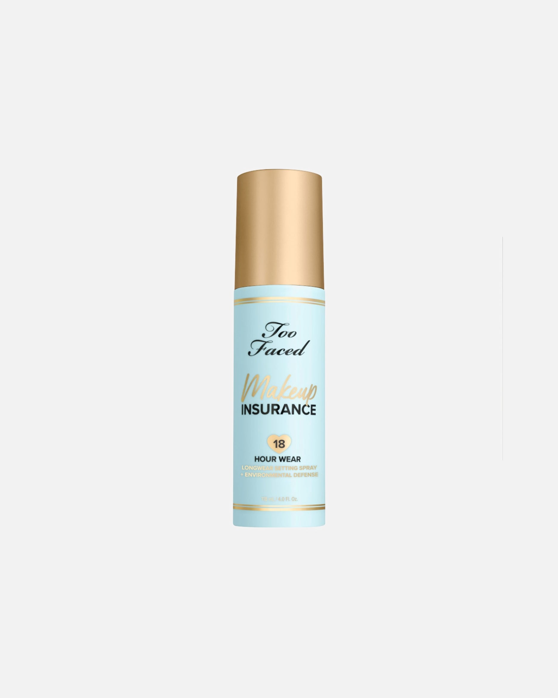 Fixingspray für Unisex Too Faced Makeup Insurance 113.4 Gramm