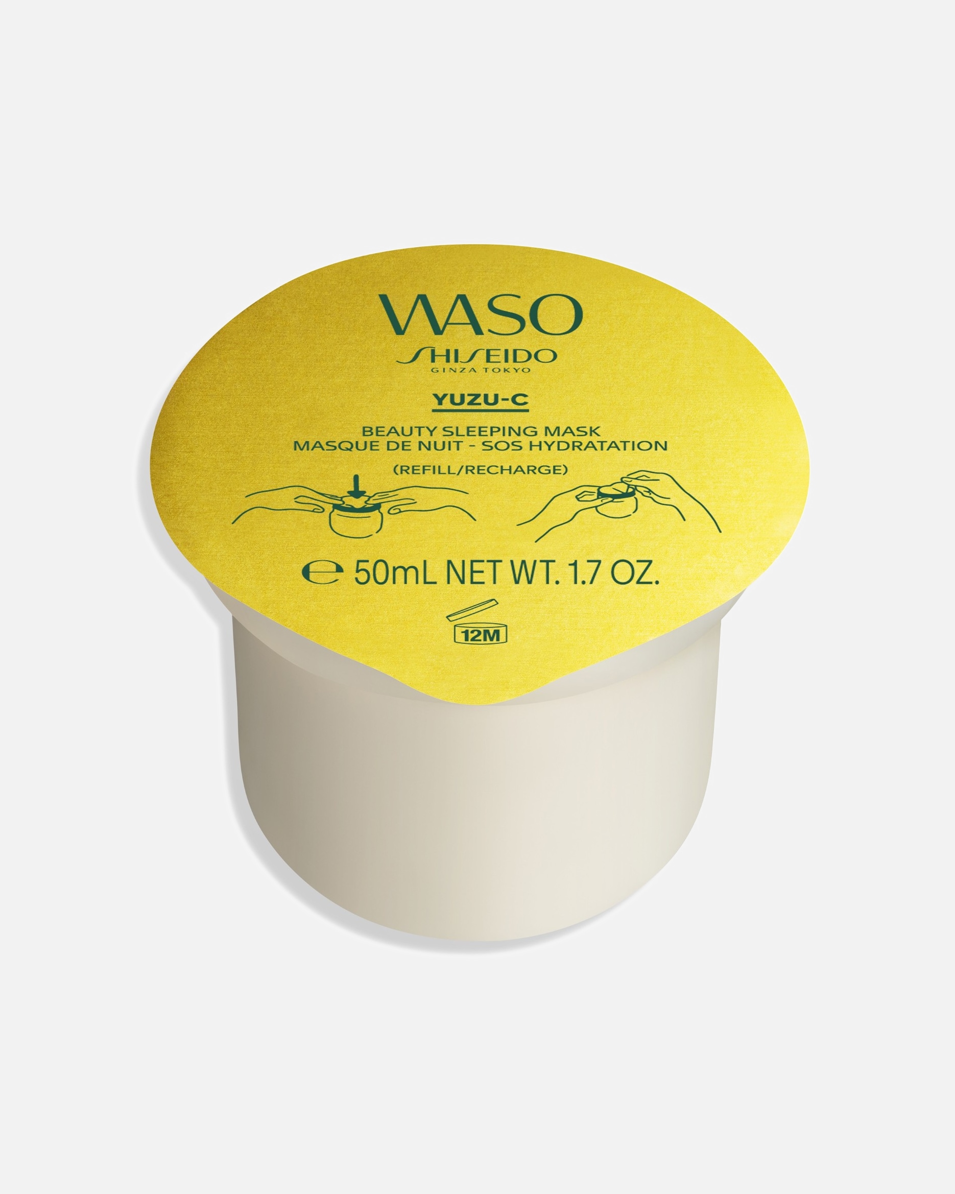 Feuchtigkeitsmaske für Weiblich Shiseido Waso Yuzu-C Beauty Sleeping Mask 50 ml