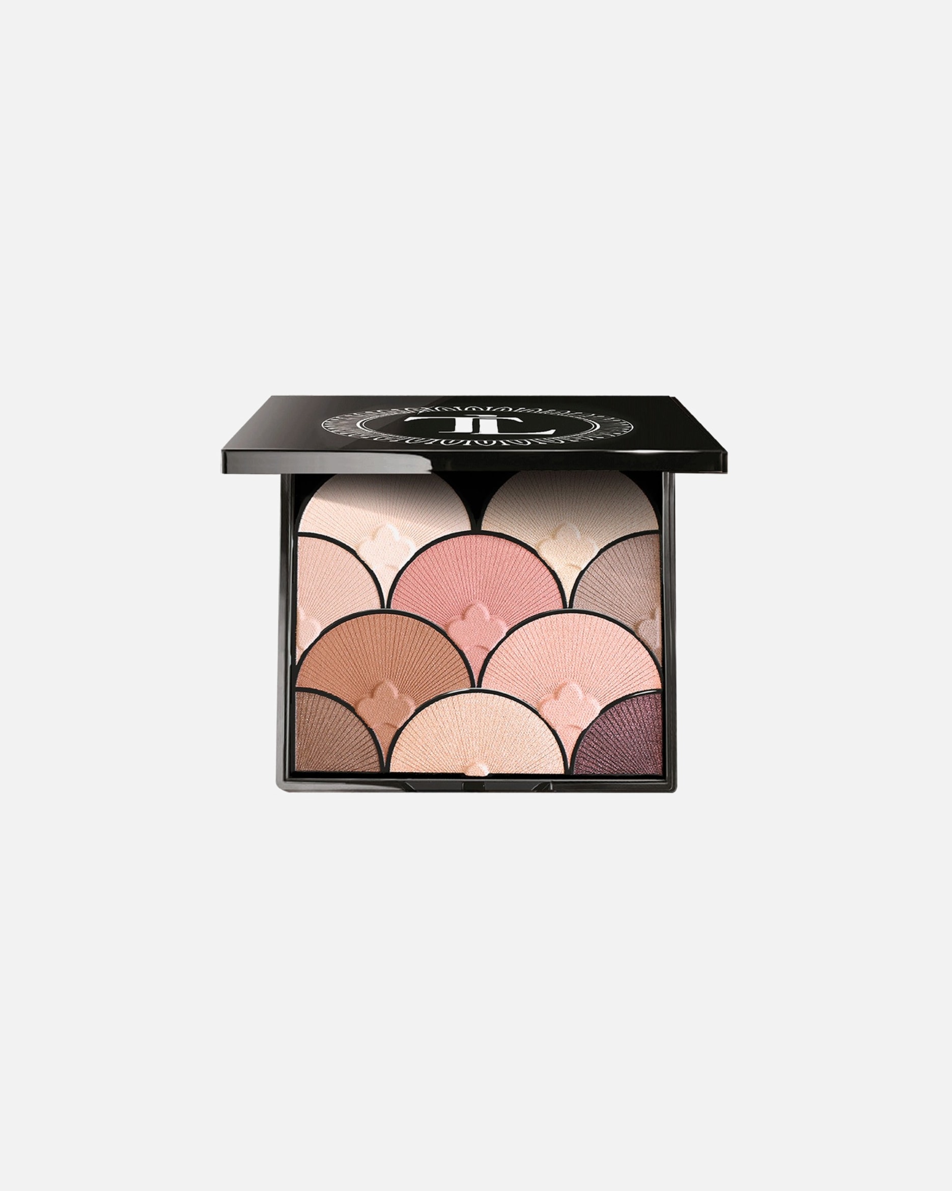 Lidschatten für Unisex T. LeClerc Eyeshadow Palette 1 - EVENTAIL ROSE D