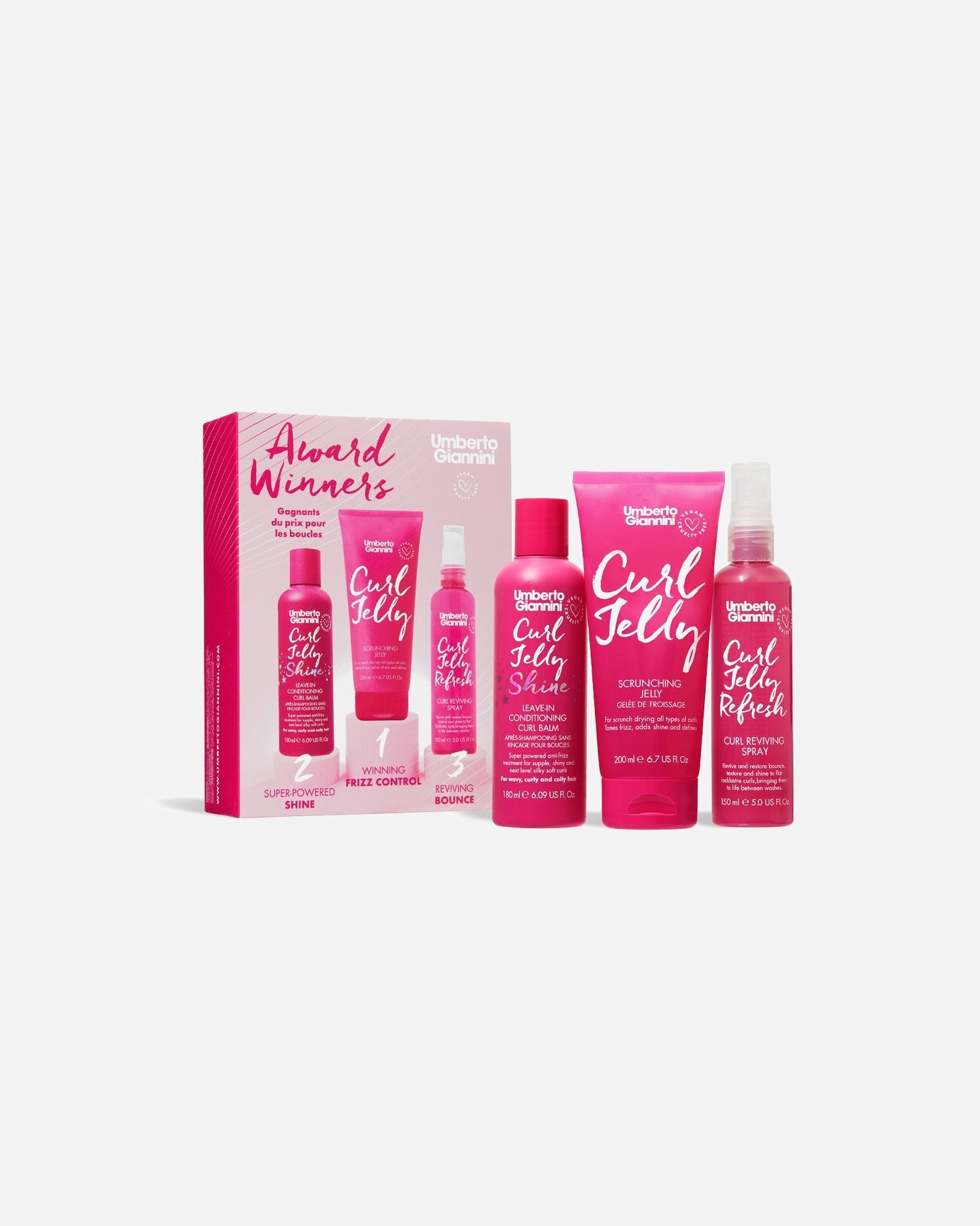 Haarpflegeset für Unisex Umberto Giannini Awards Winner Giftset Awards Winners Giftset