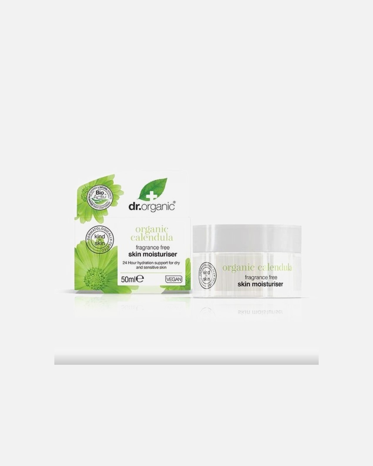 Gesichtscreme für Unisex Dr. Organic Organic Calendula SKIN MOISTURISER 50 ml