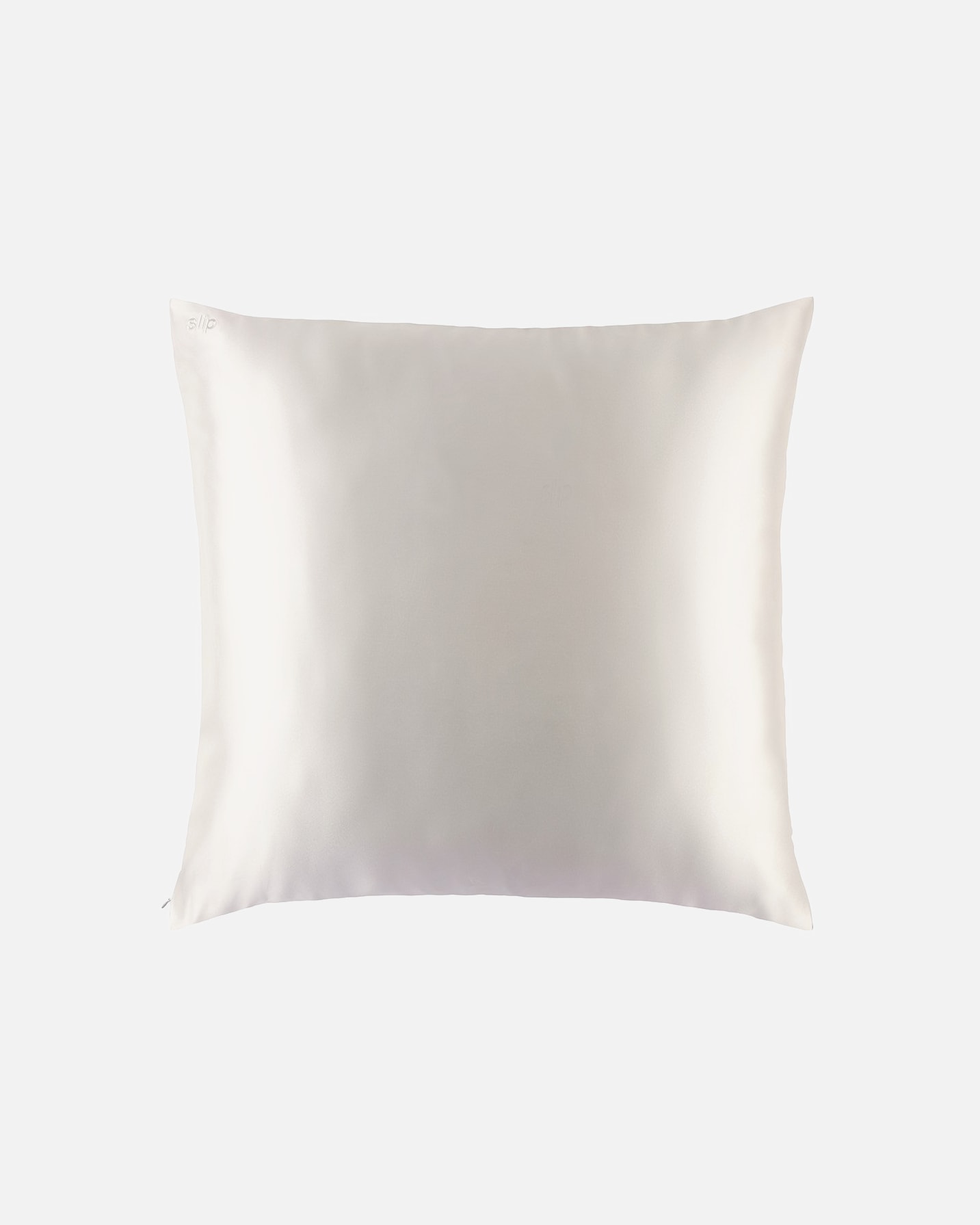 Kissen für Unisex Slip Kopfkissenbezug Aus Reiner Seide - 80X80 Weiß