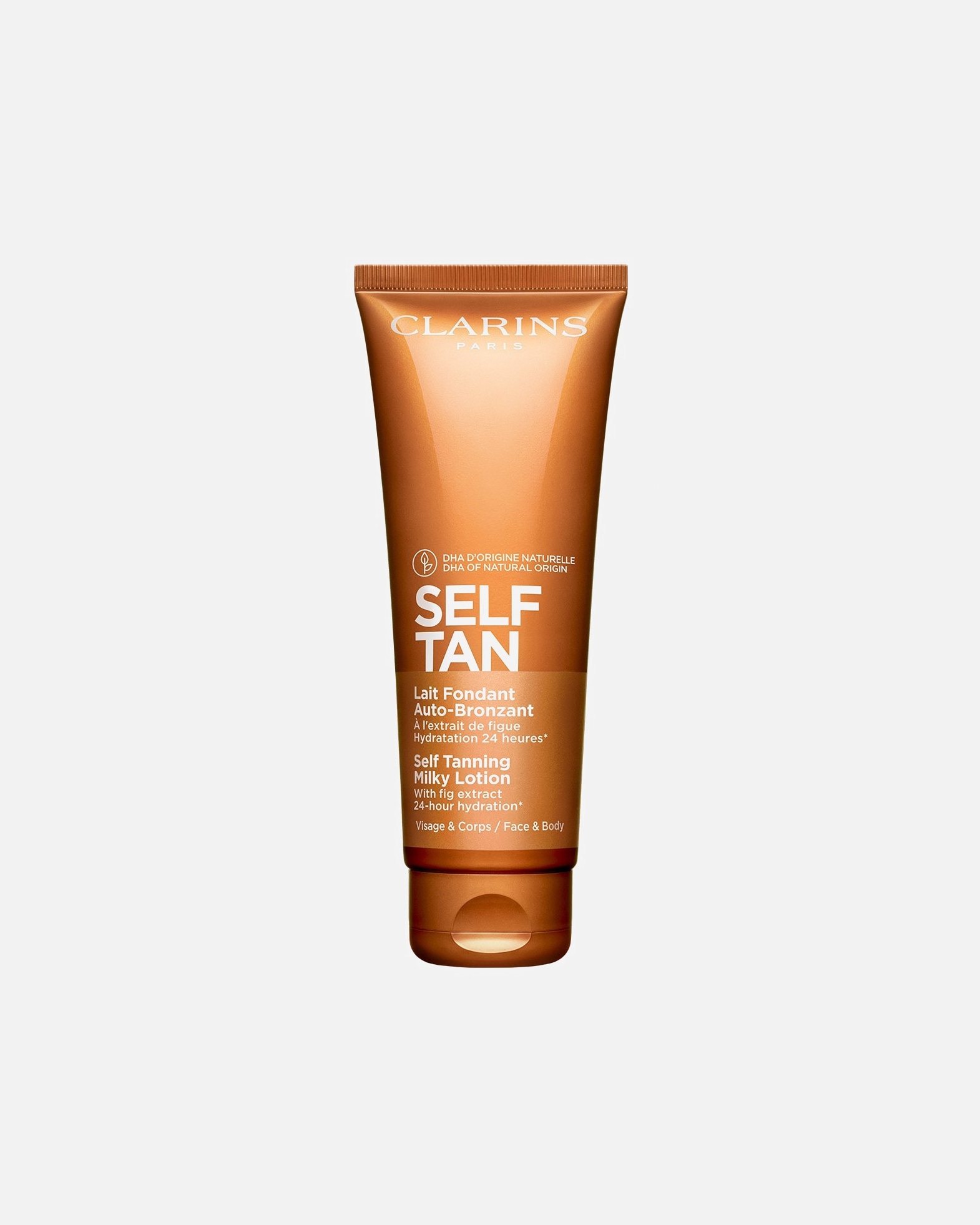 Selbstbräuner für Unisex Clarins Self Tan Lait Fondant Auto-Bronzant 125 ml