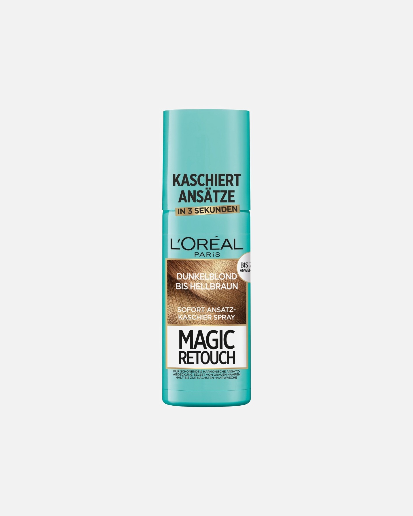Ansatzspray für Unisex L’Oréal Paris Magic Retouch Ansatz-Kaschierspray Dunkelblond bis Hellbraun