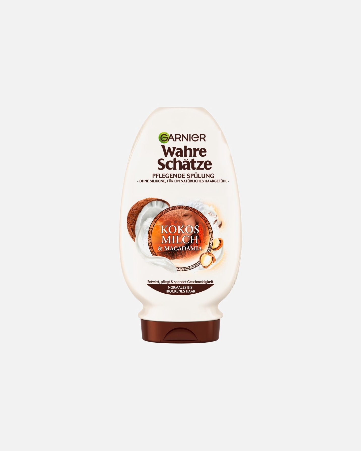 Conditioner für Unisex Garnier Wahre Schätze Kokosmilch & Macadamia 200 ml